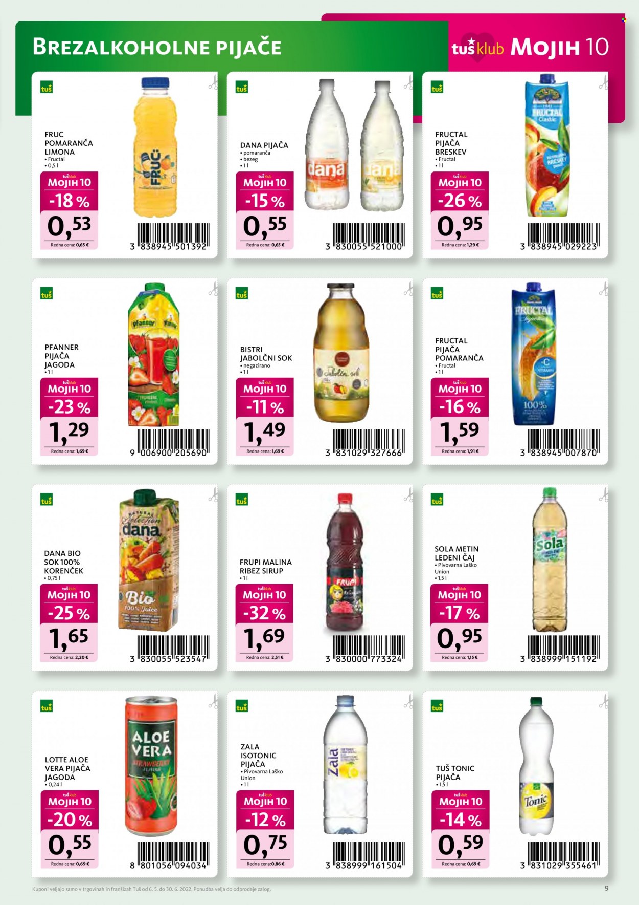 Tuš katalog - 6.5.2022 - 30.6.2022. Stran 9