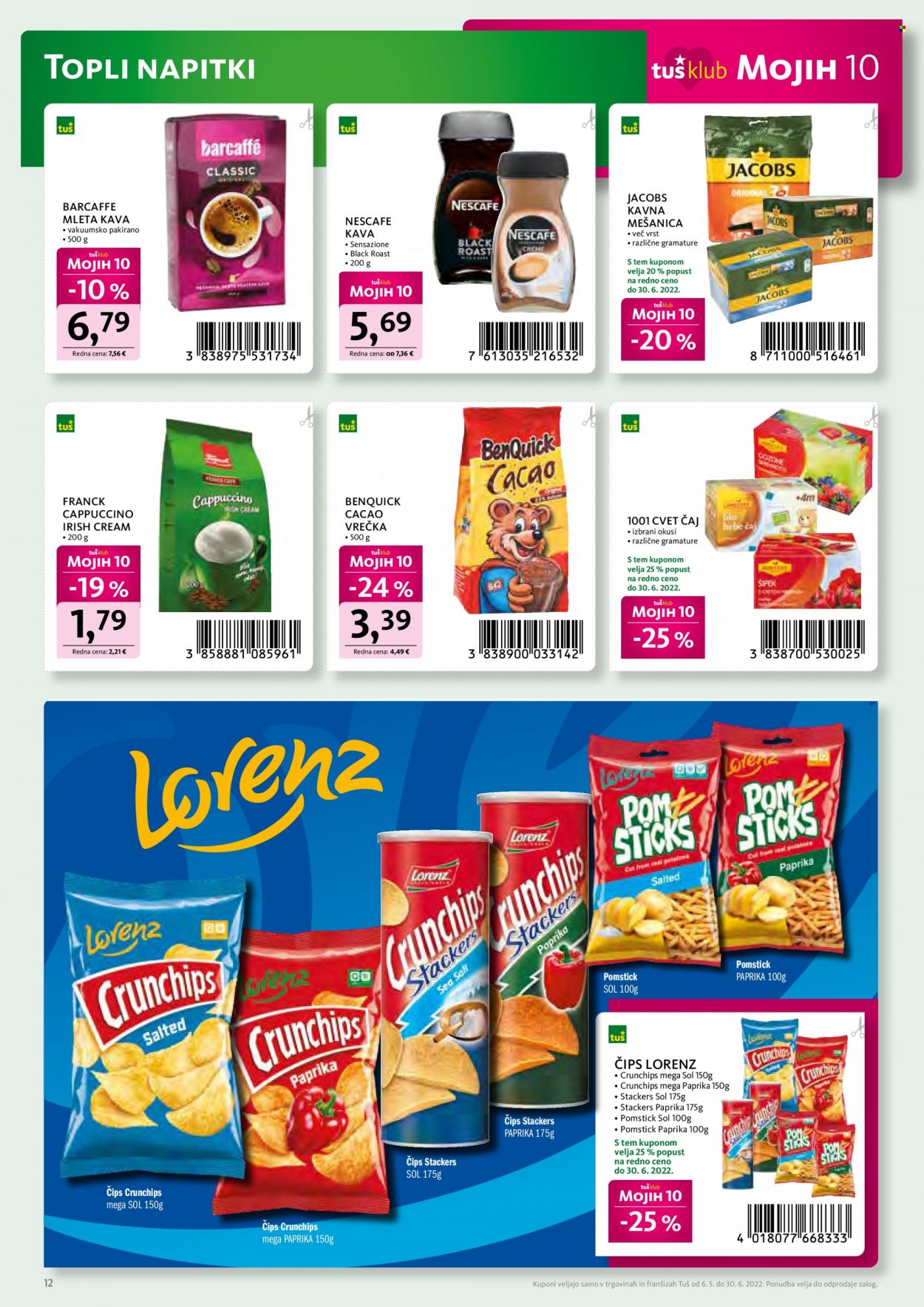 Tuš katalog - 6.5.2022 - 30.6.2022. Stran 12