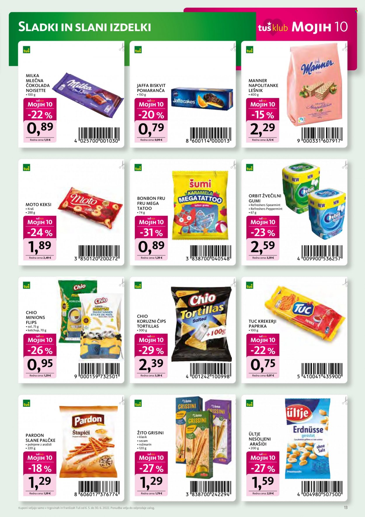 Tuš katalog - 6.5.2022 - 30.6.2022. Stran 13