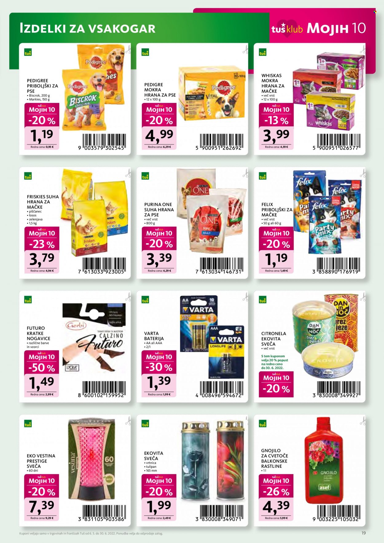 Tuš katalog - 6.5.2022 - 30.6.2022. Stran 19