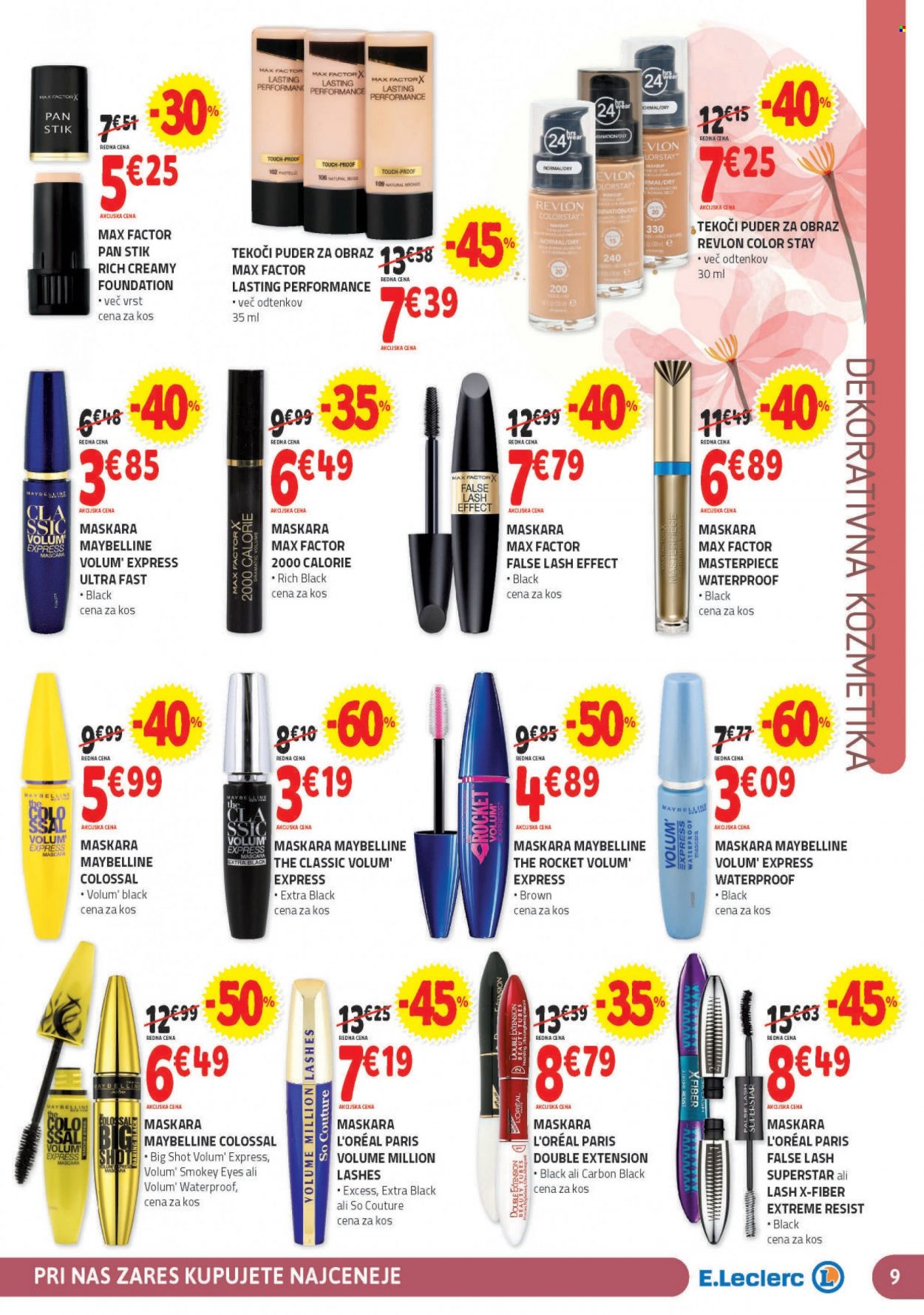 E.Leclerc katalog - 4.5.2022 - 14.5.2022. Stran 9