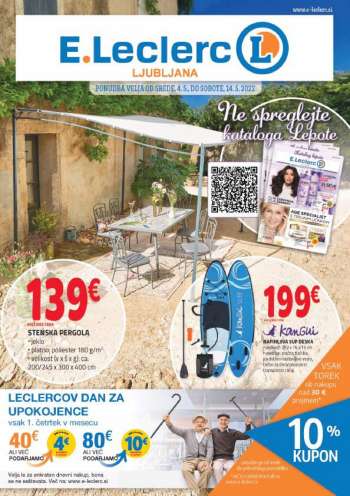 E.Leclerc katalog - 04.05.2022 - 14.05.2022.