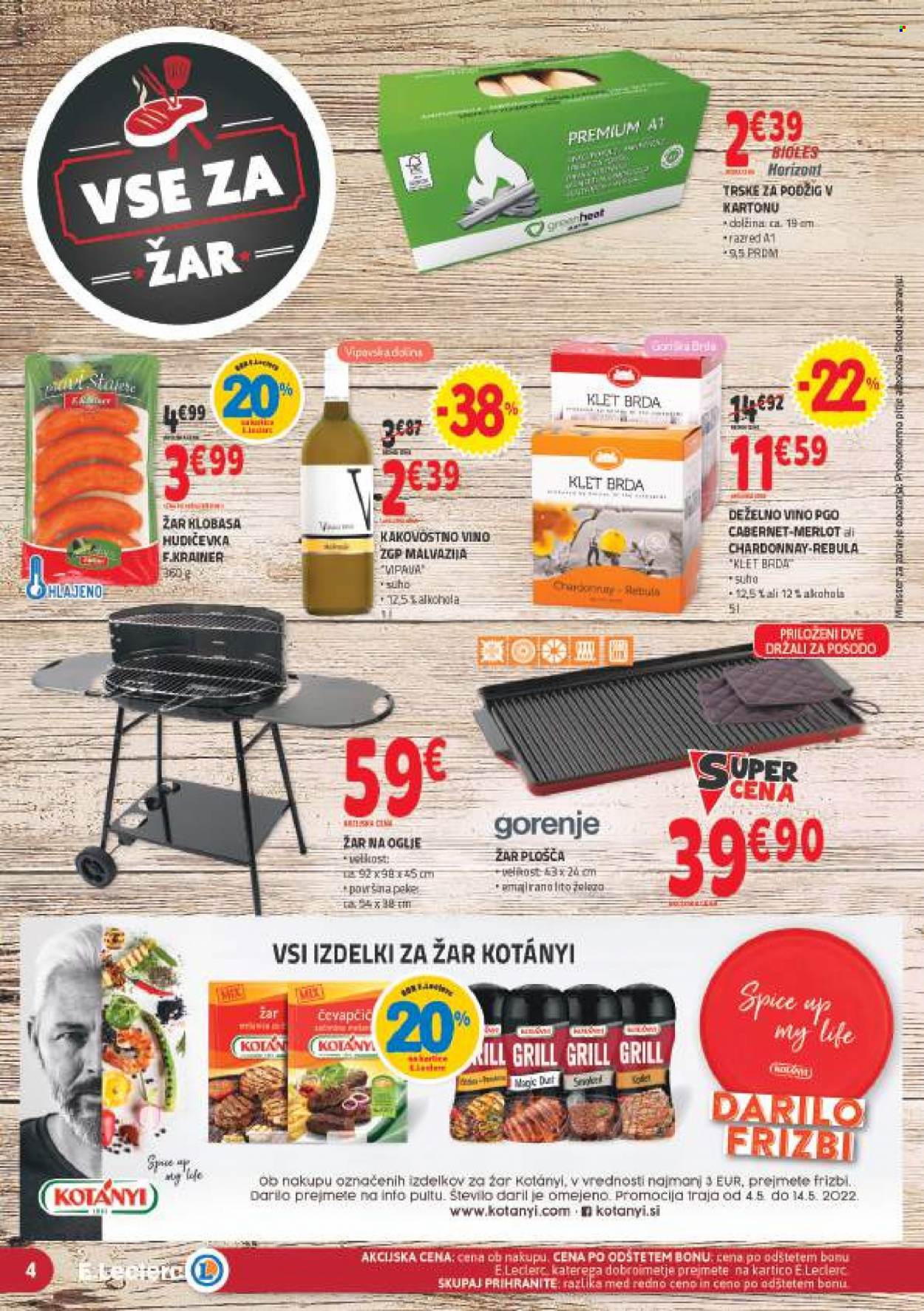 E.Leclerc katalog - 4.5.2022 - 14.5.2022. Stran 4