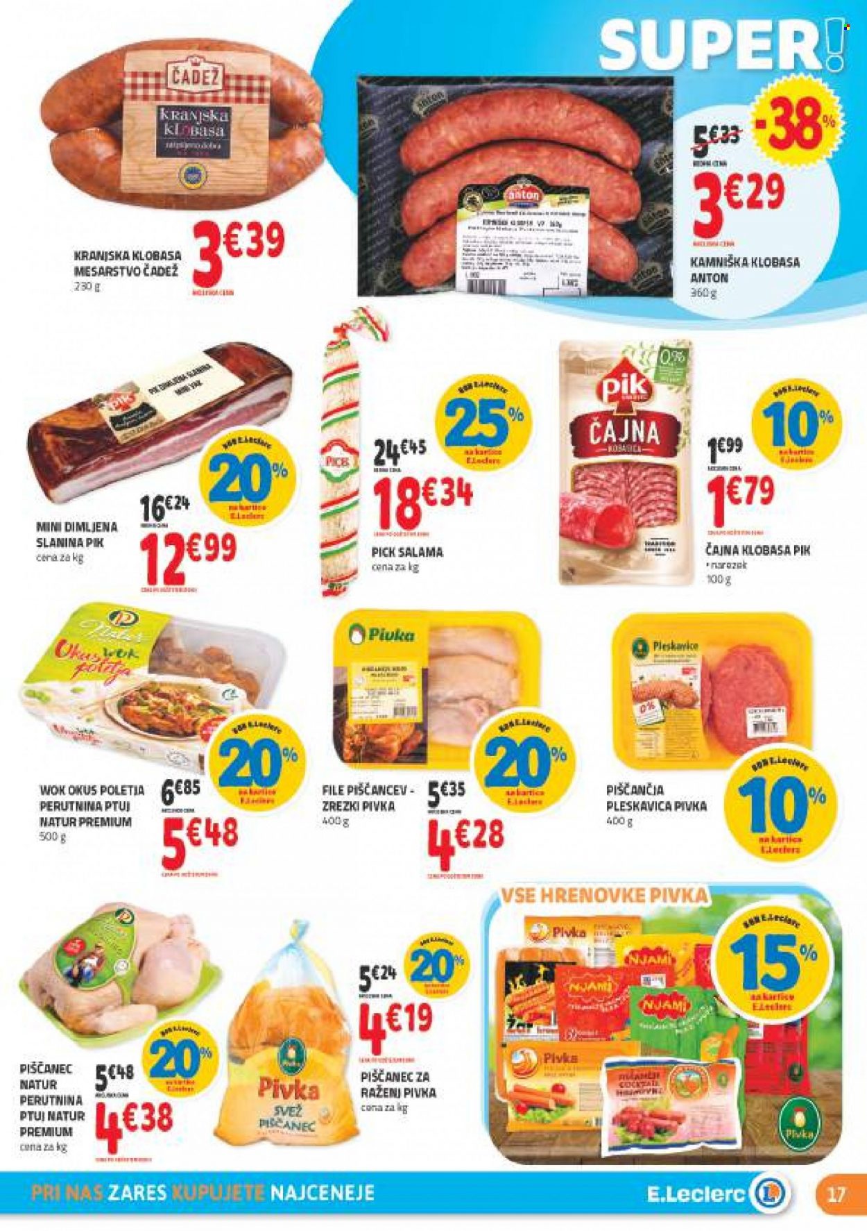 E.Leclerc katalog - 4.5.2022 - 14.5.2022. Stran 17