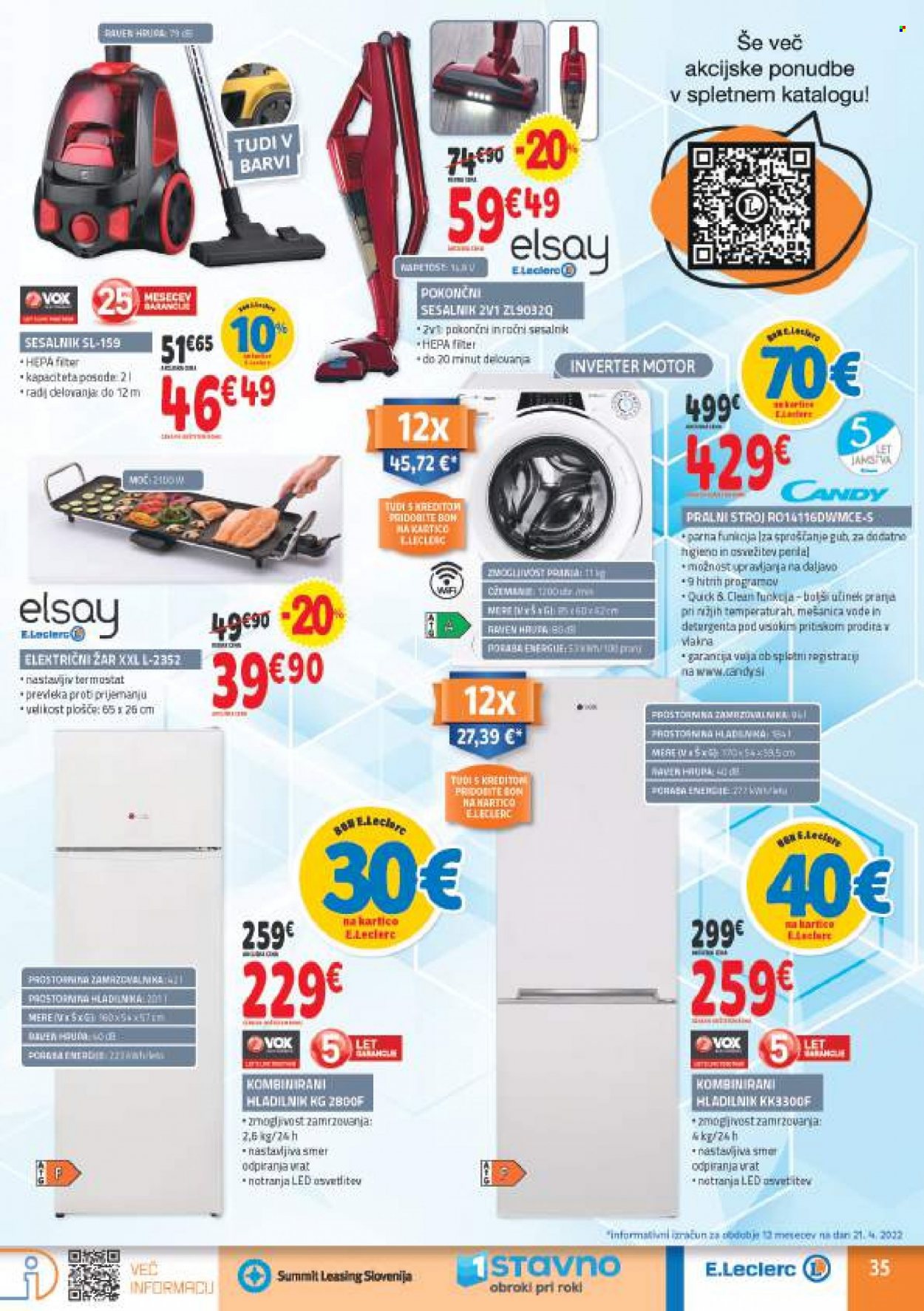 E.Leclerc katalog - 4.5.2022 - 14.5.2022. Stran 35