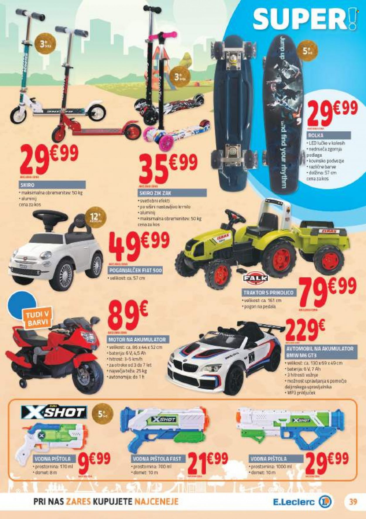 E.Leclerc katalog - 4.5.2022 - 14.5.2022. Stran 39