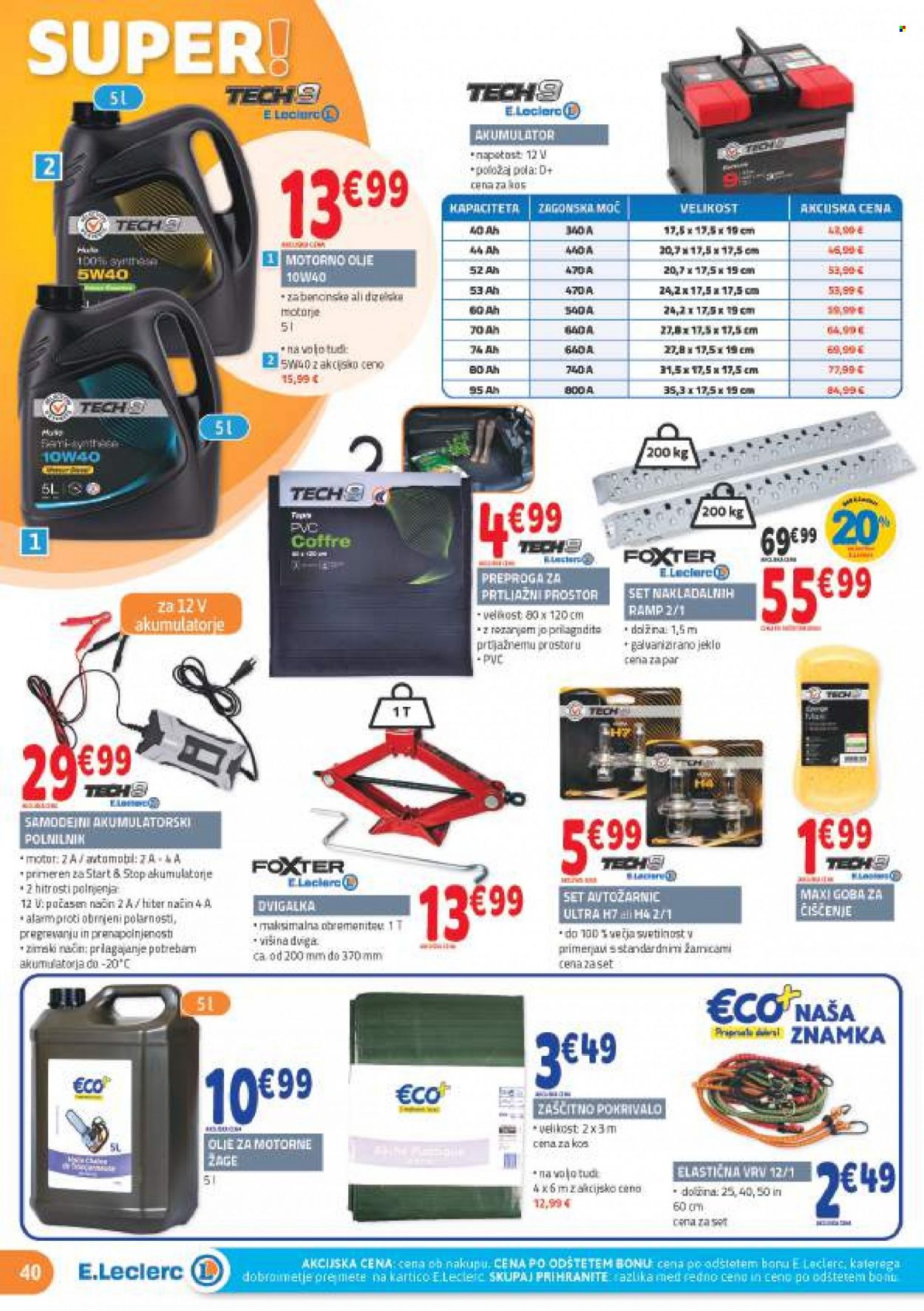 E.Leclerc katalog - 4.5.2022 - 14.5.2022. Stran 40