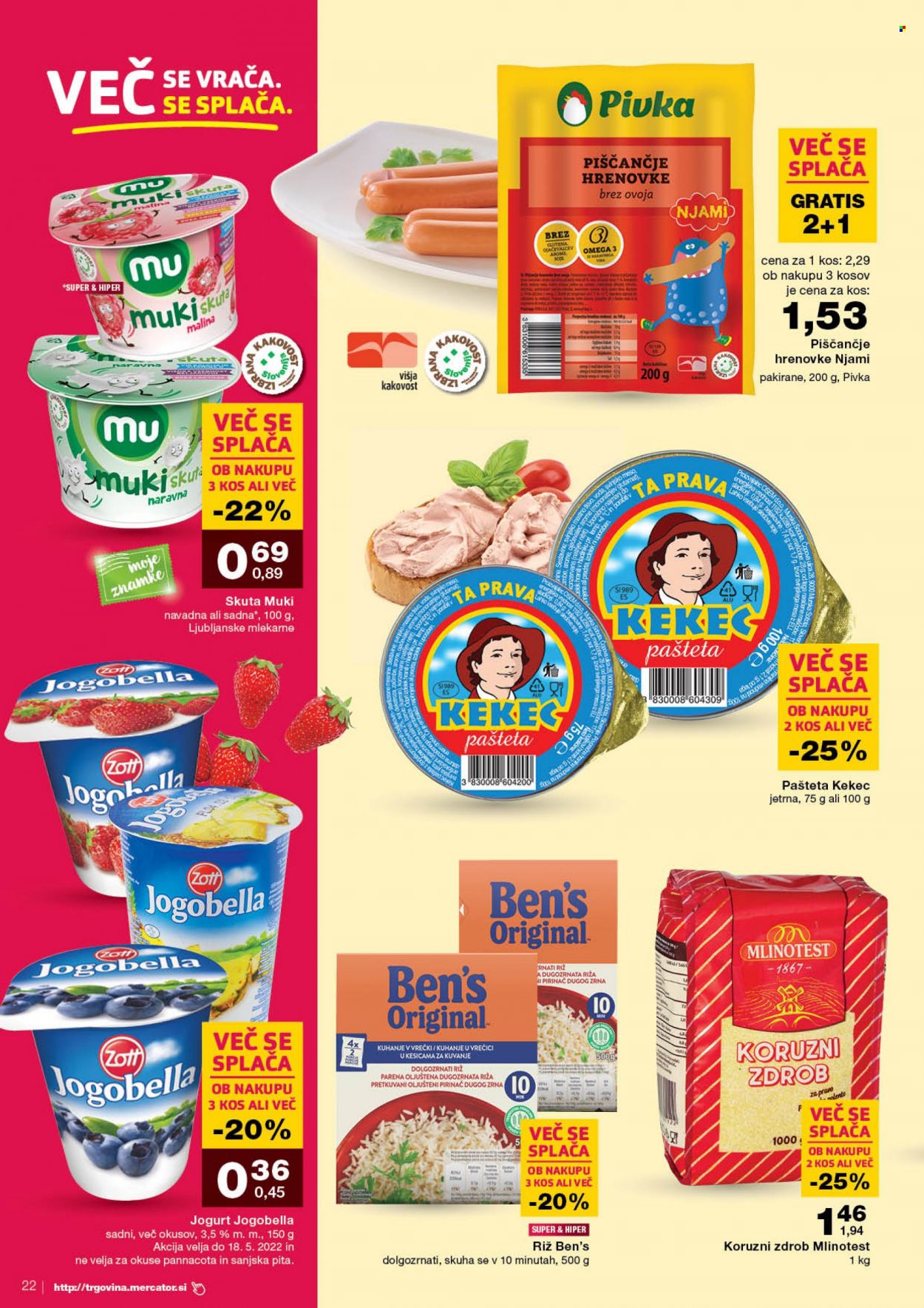 Mercator katalog - 5.5.2022 - 11.5.2022. Stran 22