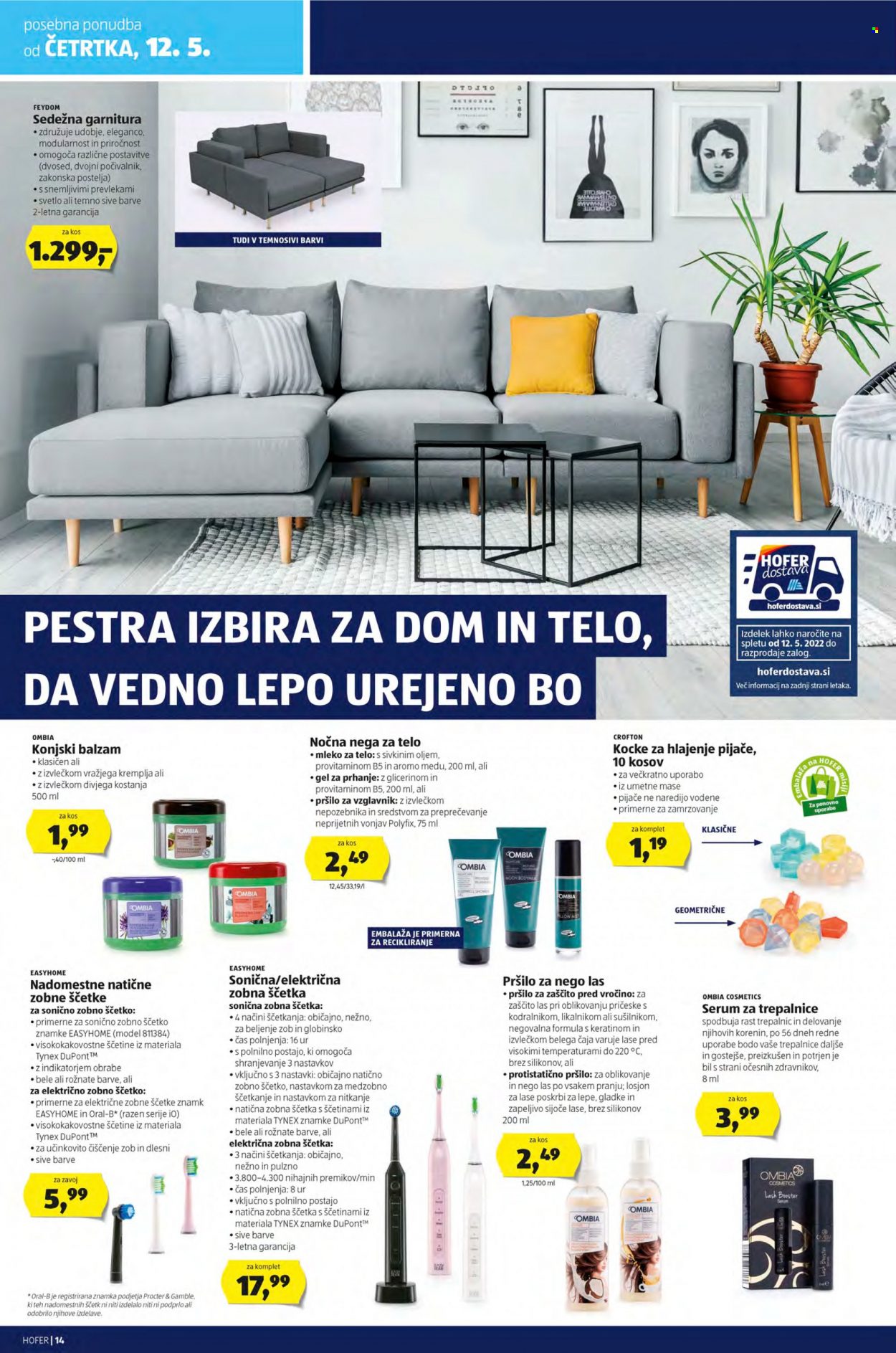 Hofer katalog - 6.5.2022 - 14.5.2022. Stran 14