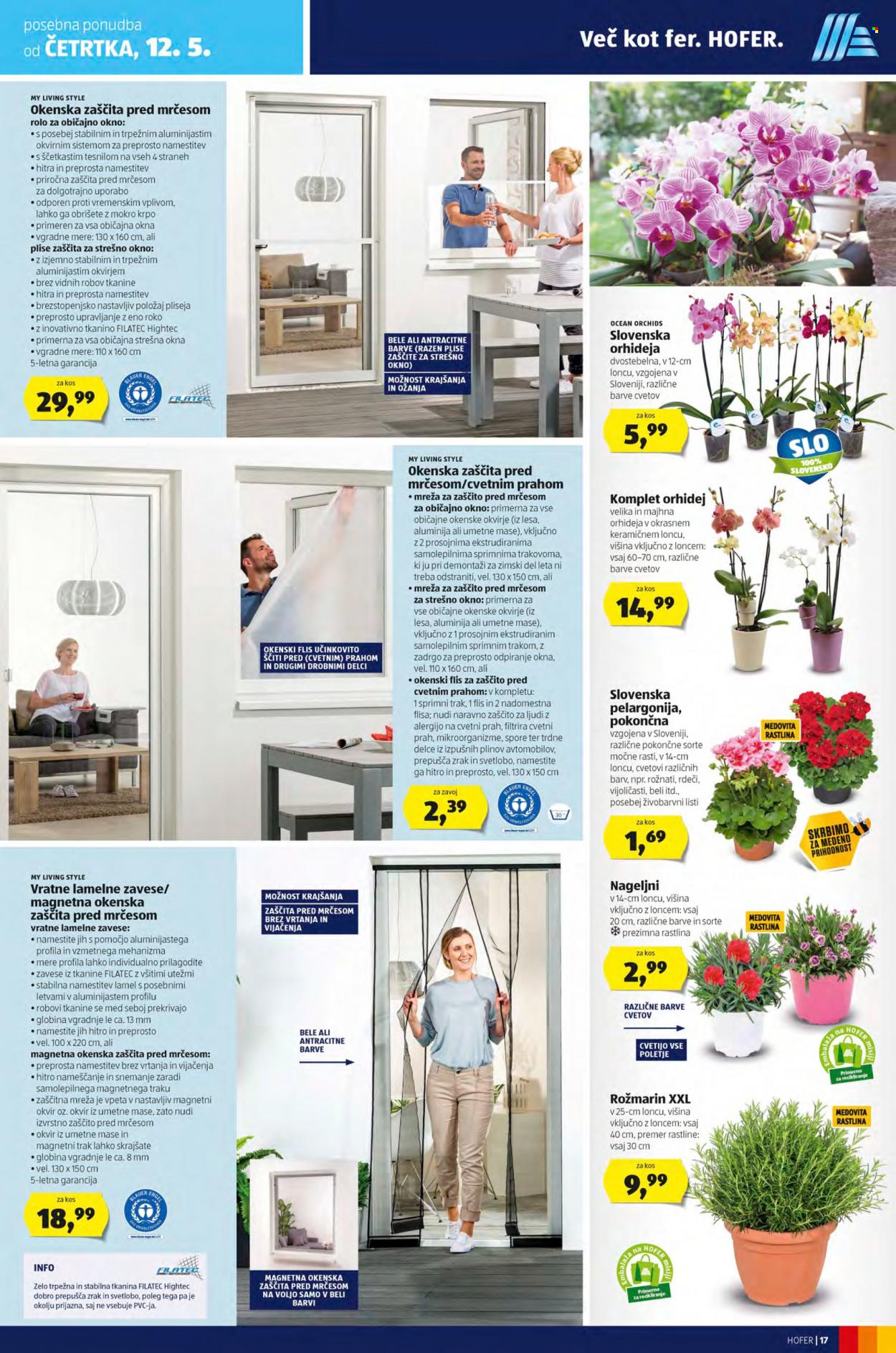 Hofer katalog - 6.5.2022 - 14.5.2022. Stran 17