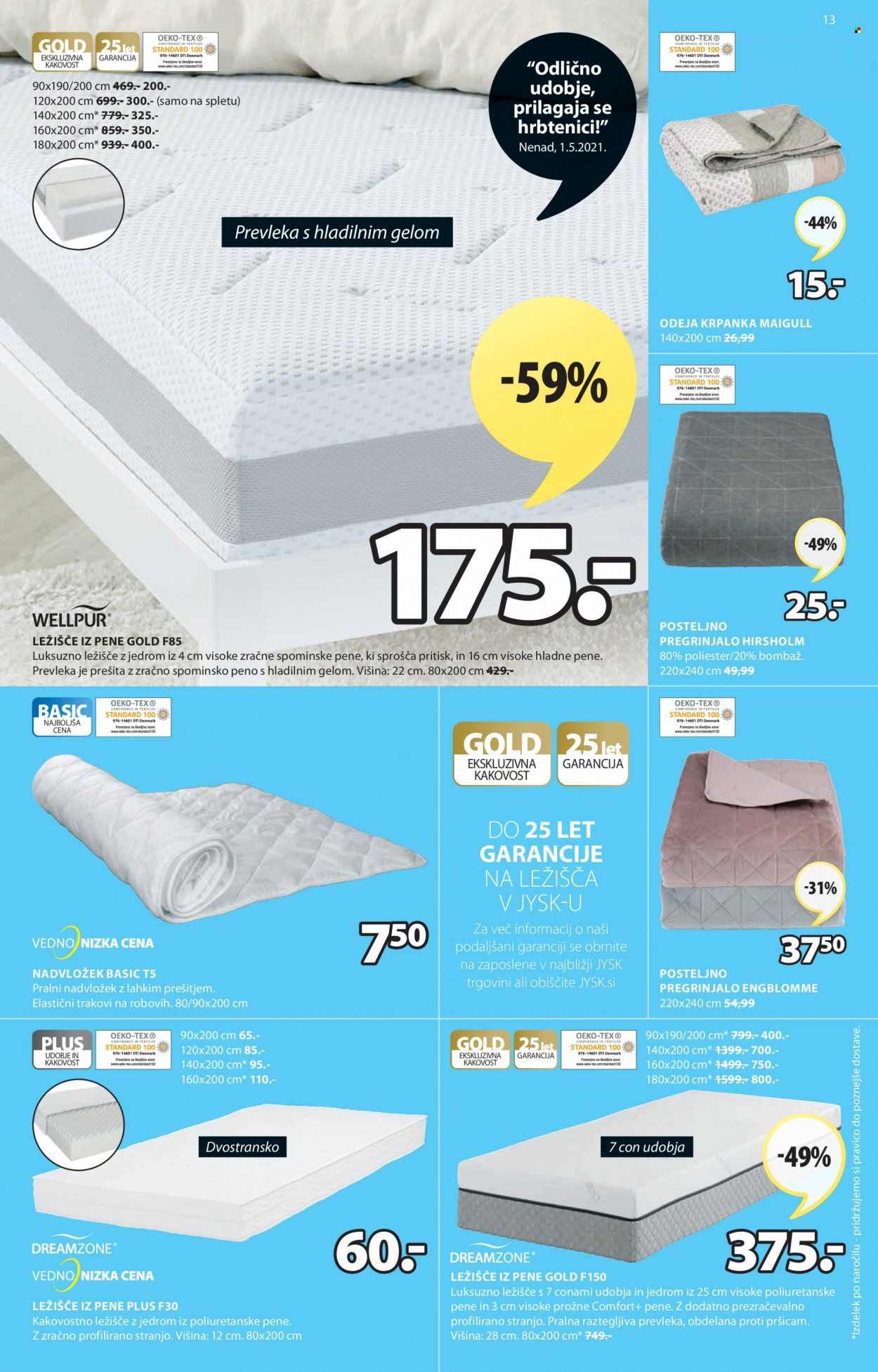 JYSK katalog - 5.5.2022 - 18.5.2022. Stran 13