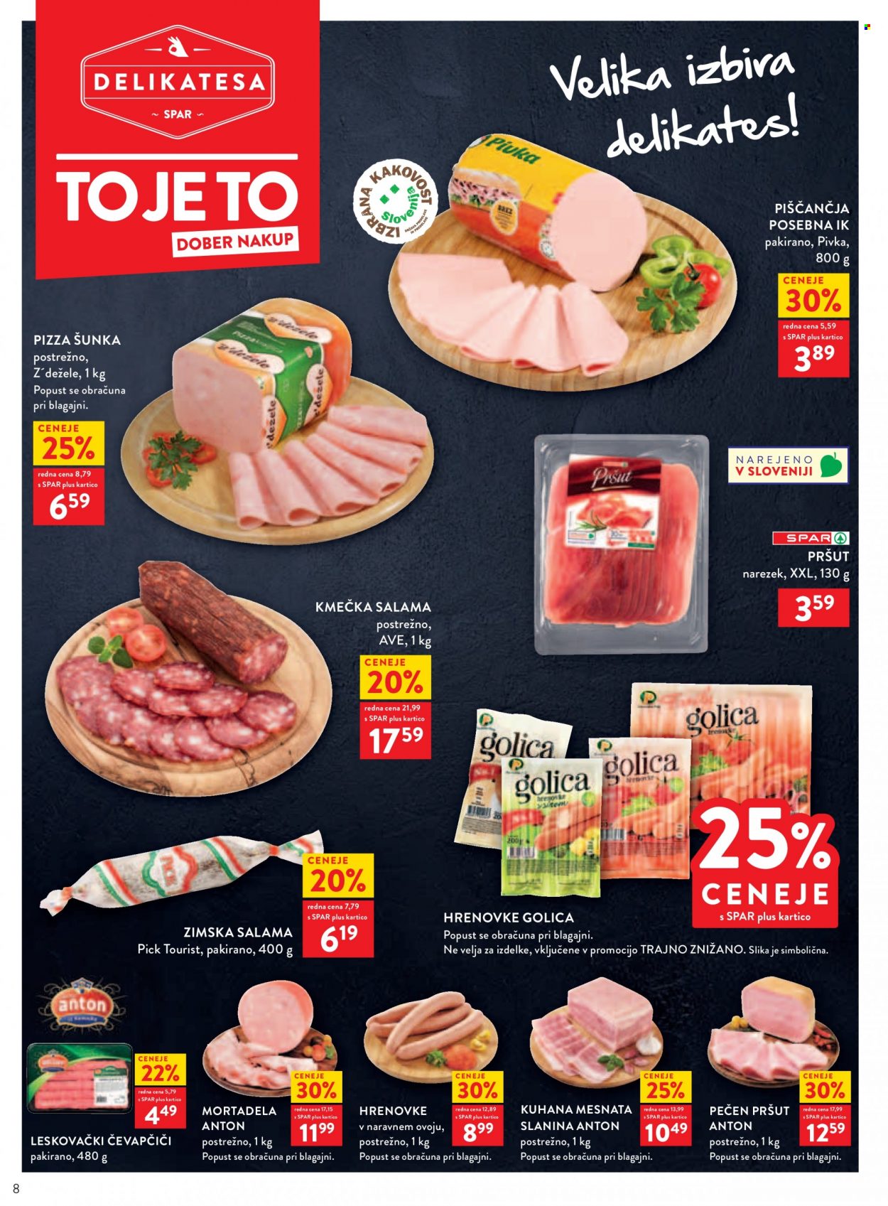 SPAR katalog - 11.5.2022 - 17.5.2022. Stran 8
