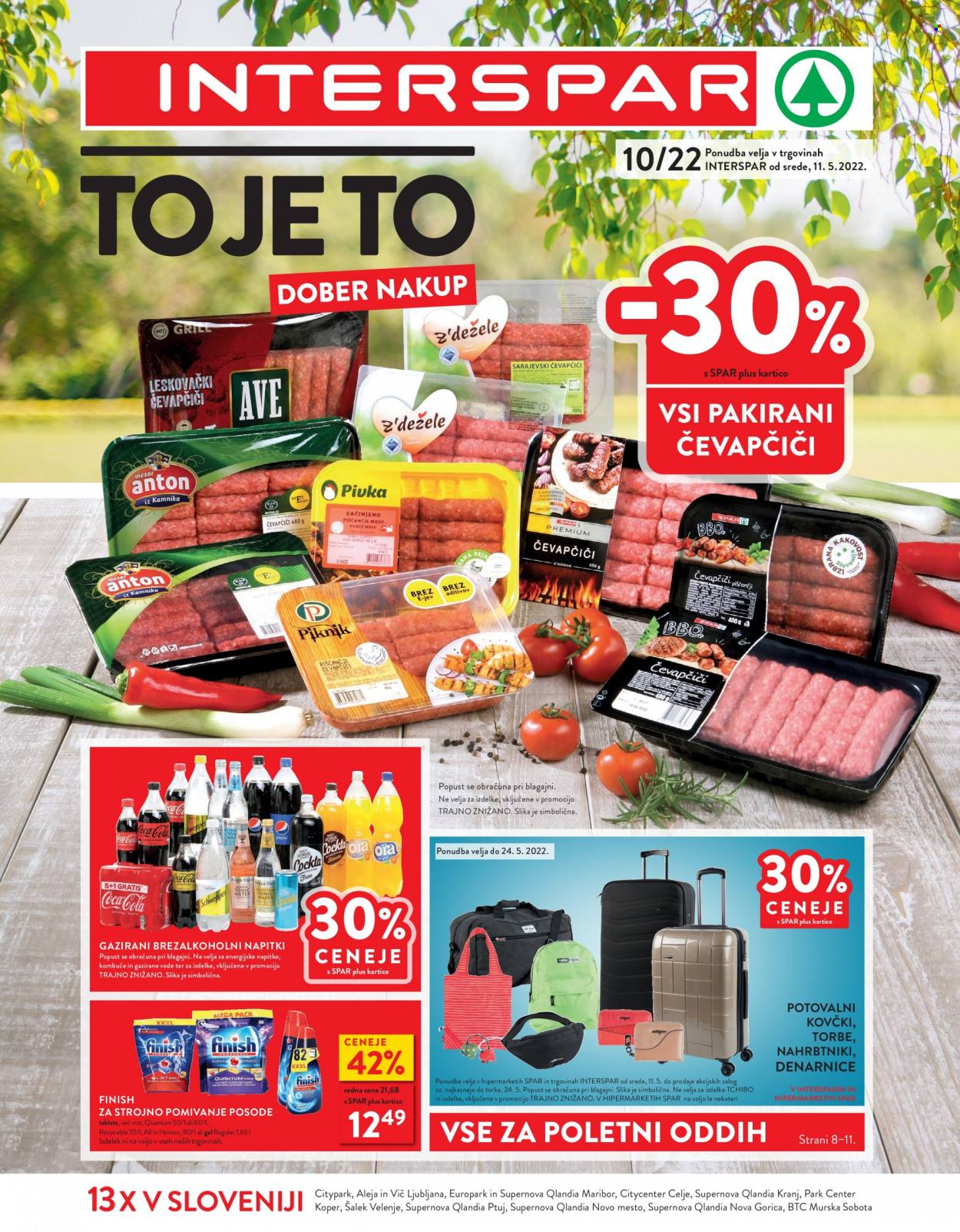 INTERSPAR katalog - 11.5.2022 - 25.5.2022. Stran 1