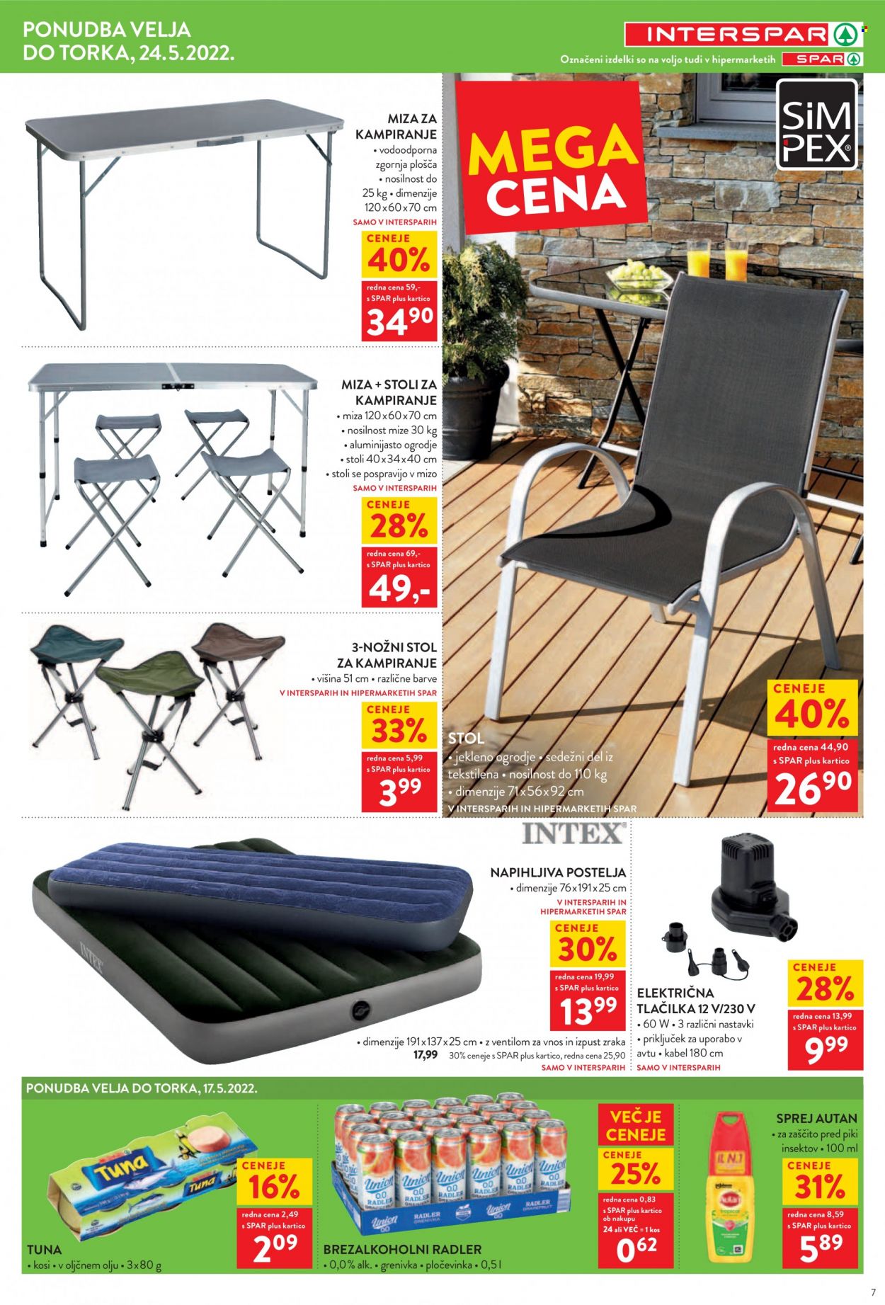 INTERSPAR katalog - 11.5.2022 - 25.5.2022. Stran 7