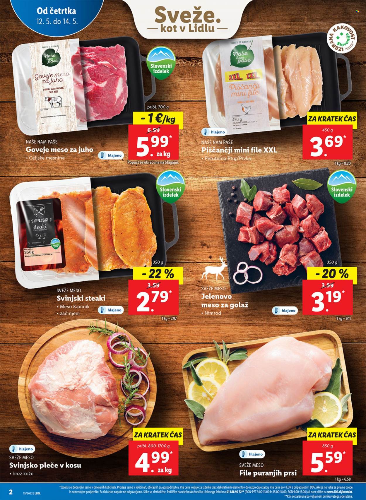 Lidl katalog - 12.5.2022 - 22.5.2022. Stran 2