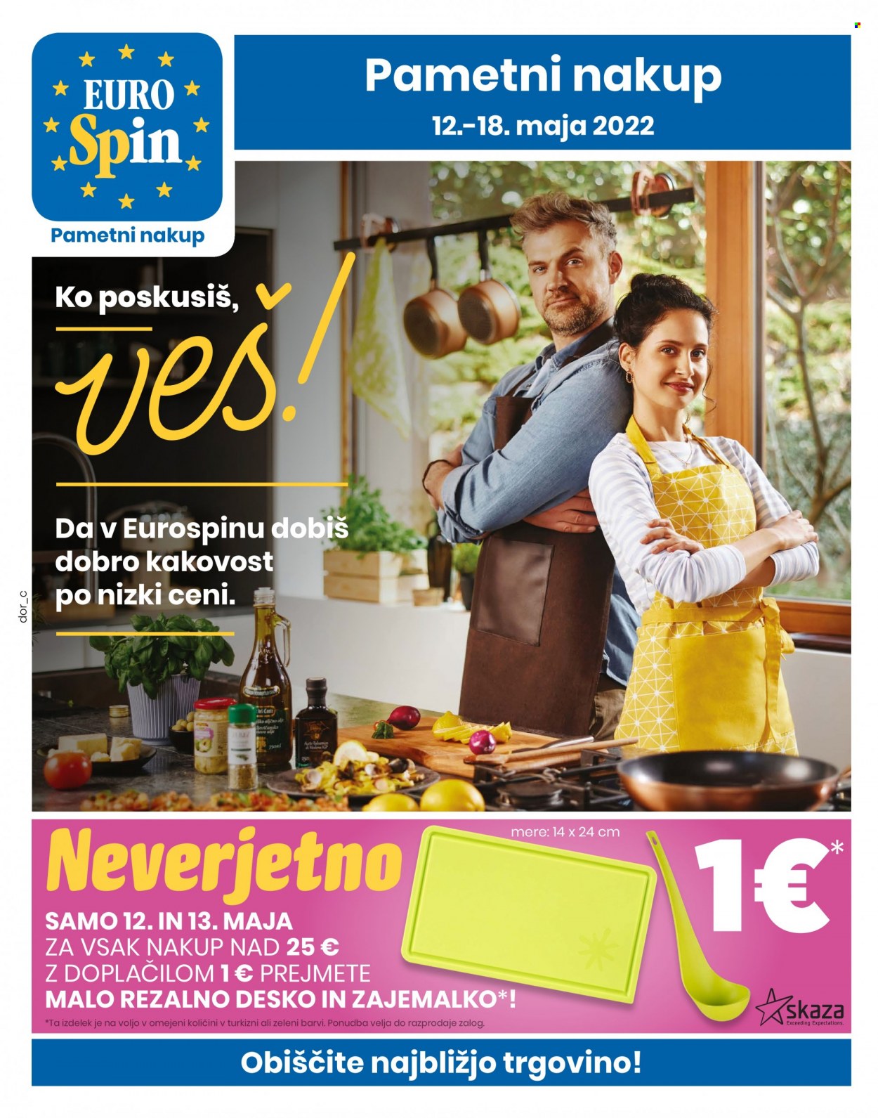 EuroSpin katalog - 12.5.2022 - 18.5.2022. Stran 1