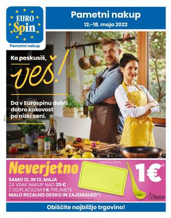 EuroSpin katalog - 12.05.2022 - 18.05.2022.