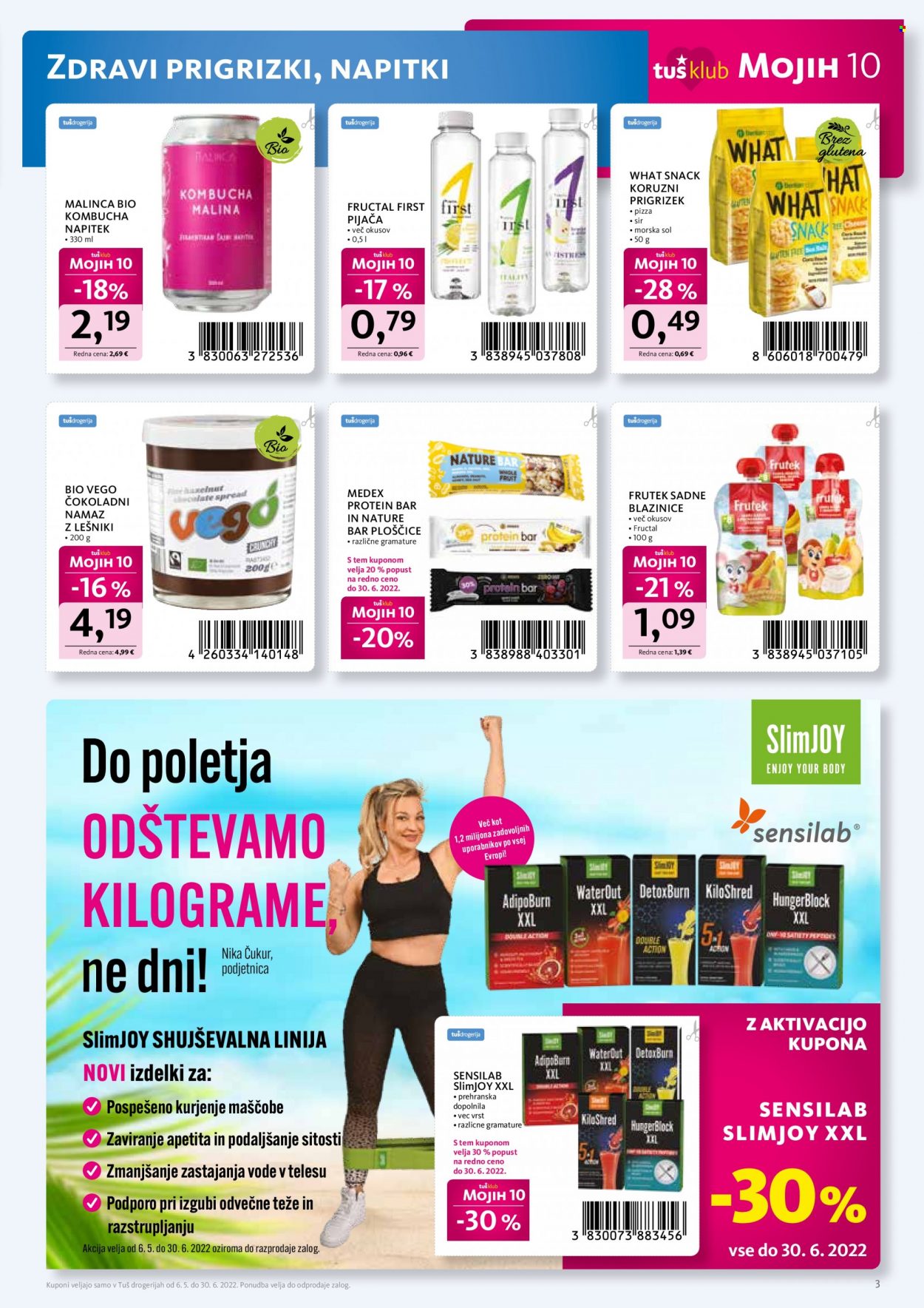 Tuš Drogeria katalog - 6.5.2022 - 30.6.2022. Stran 3