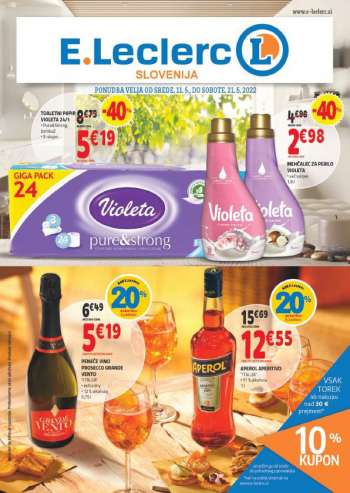 E.Leclerc katalog - 11.05.2022 - 21.05.2022.