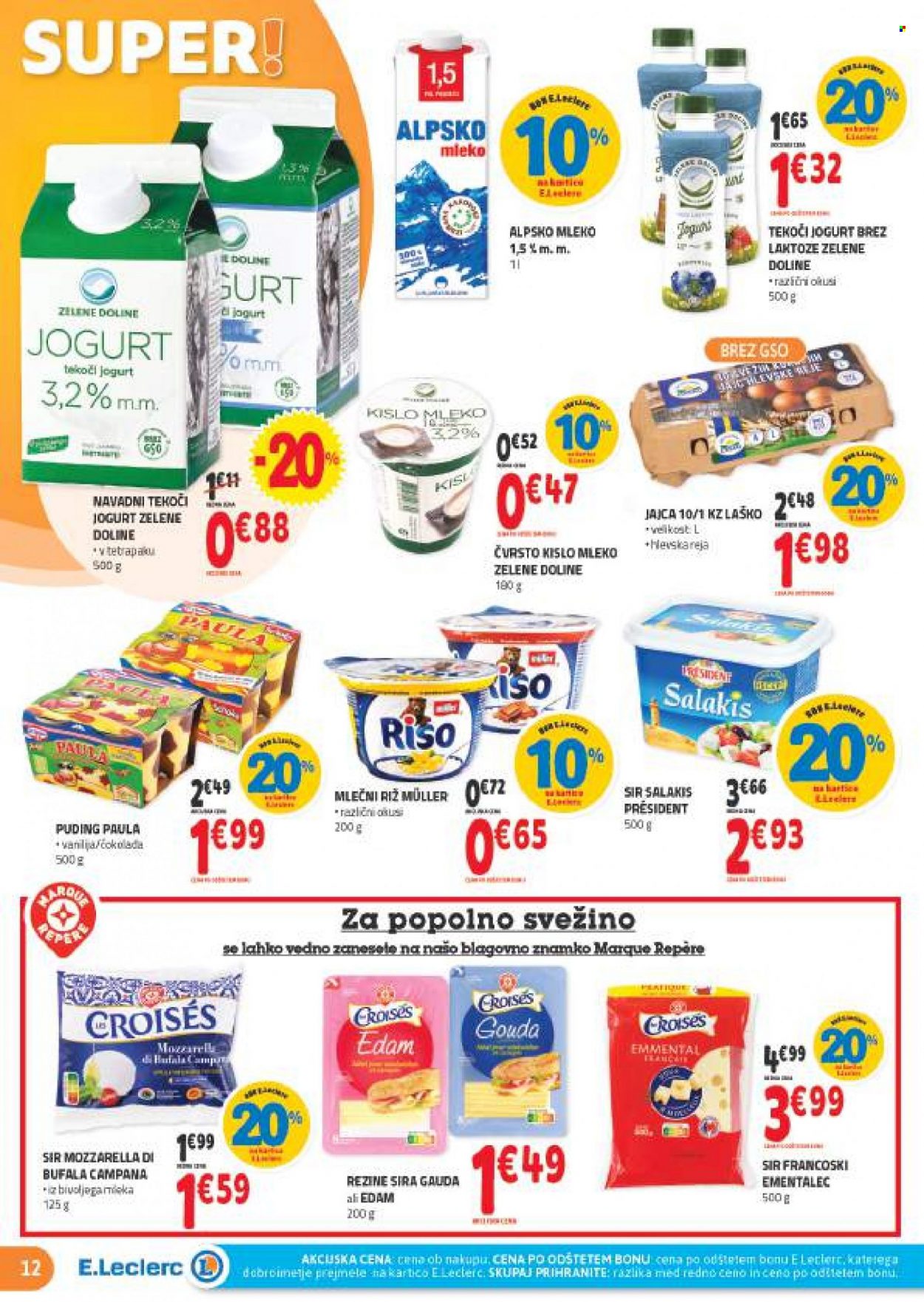 E.Leclerc katalog - 11.5.2022 - 21.5.2022. Stran 12