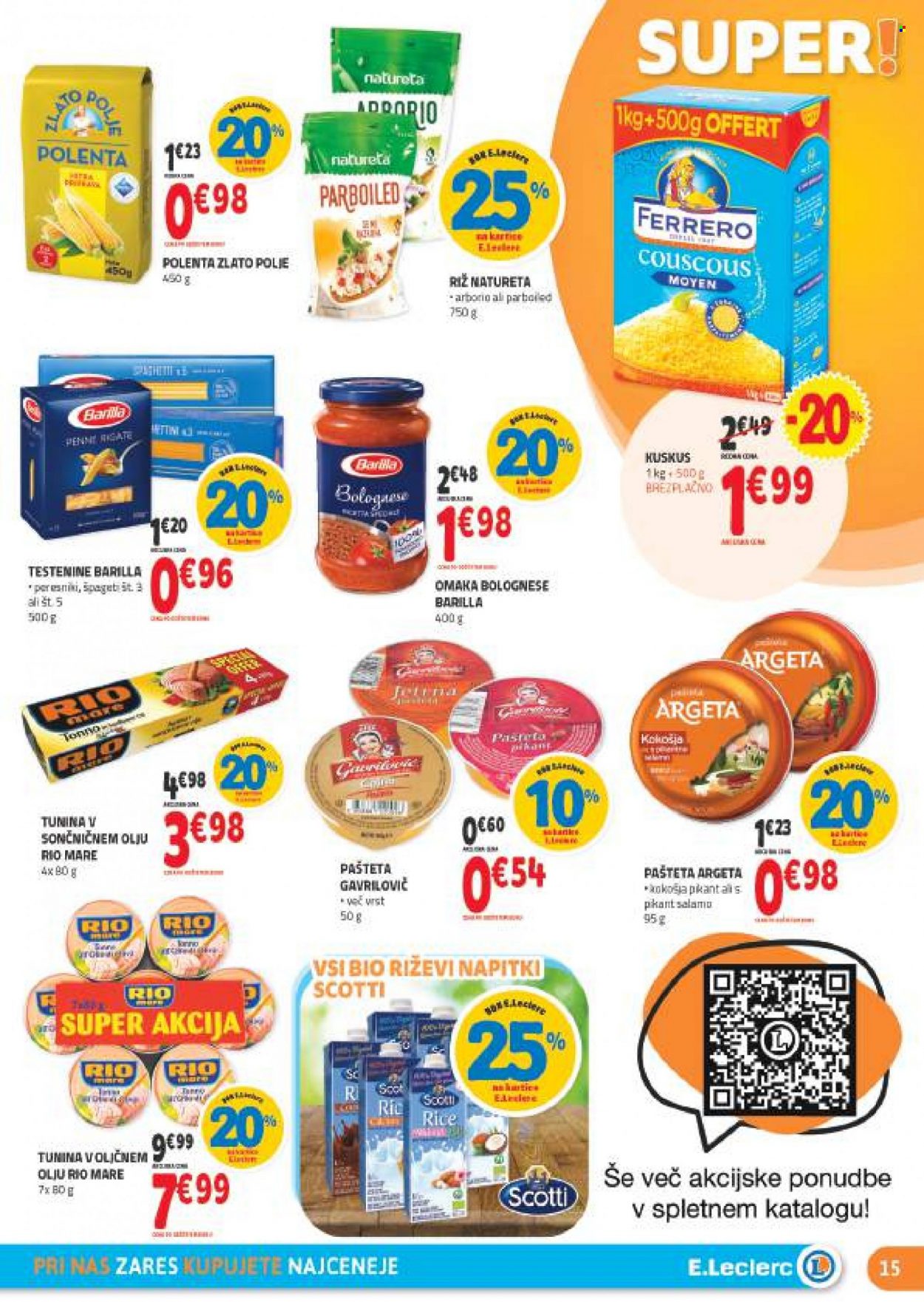 E.Leclerc katalog - 11.5.2022 - 21.5.2022. Stran 15