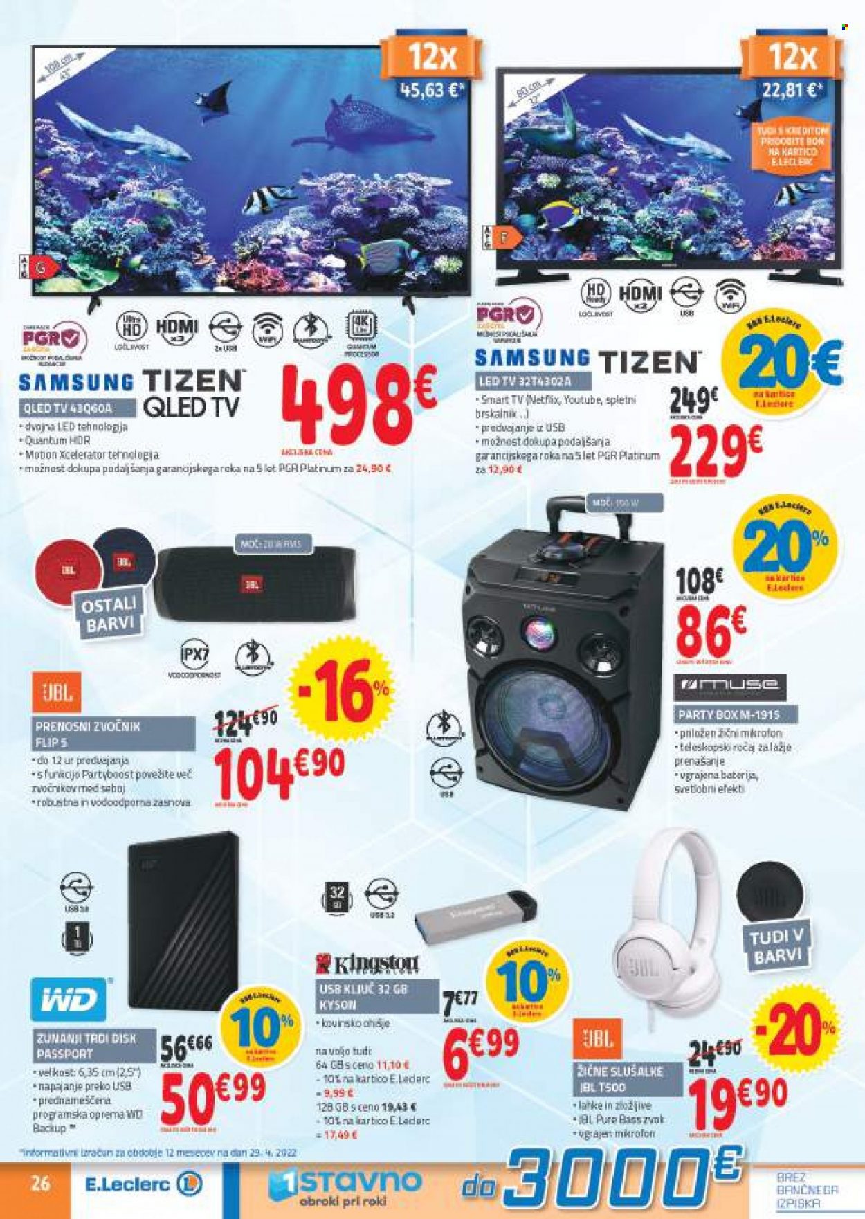 E.Leclerc katalog - 11.5.2022 - 21.5.2022. Stran 26