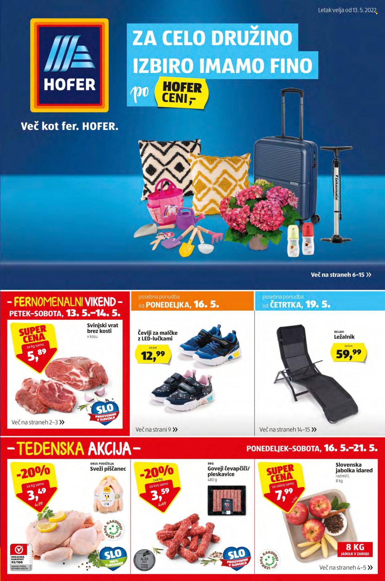 Hofer katalog - 13.5.2022 - 21.5.2022. Stran 1
