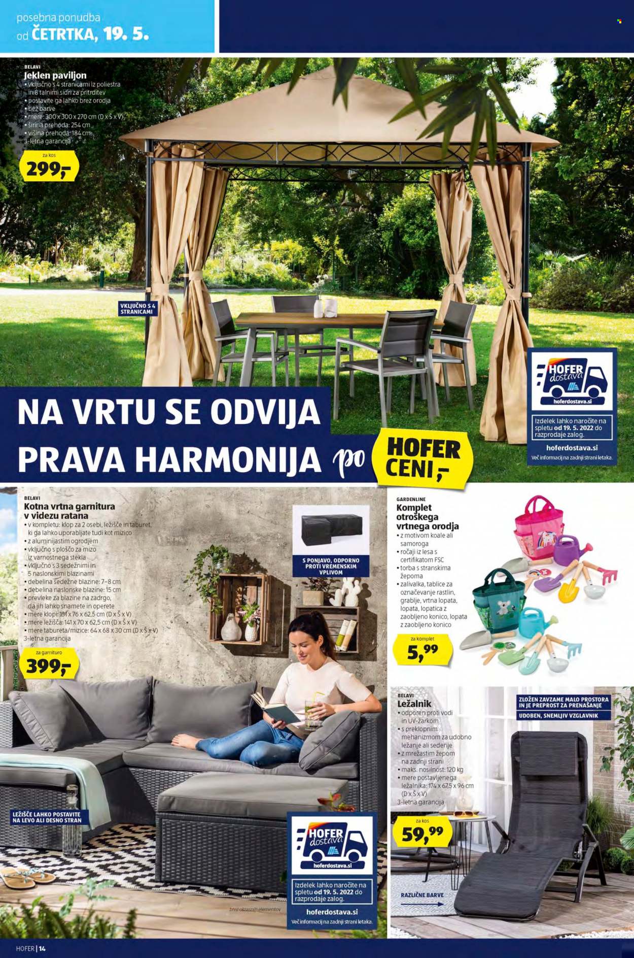 Hofer katalog - 13.5.2022 - 21.5.2022. Stran 14