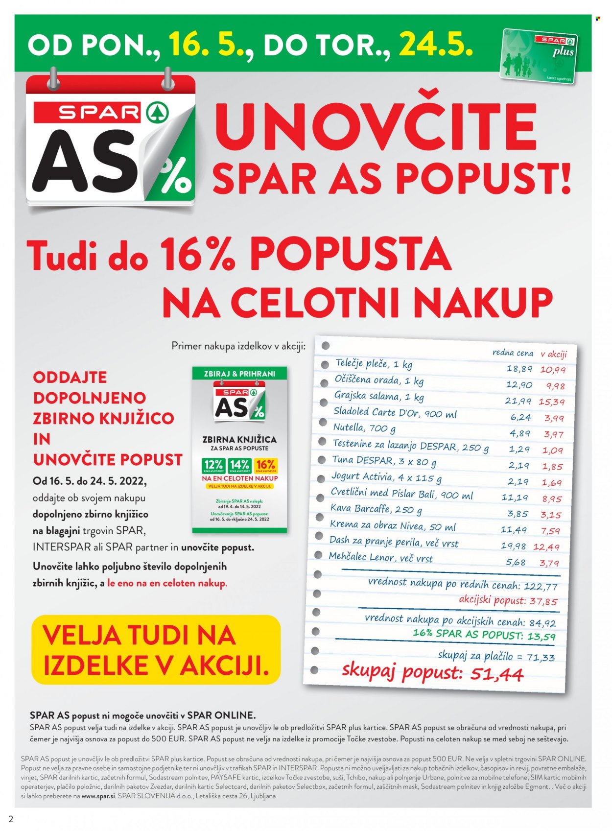 SPAR katalog - 18.5.2022 - 24.5.2022. Stran 2
