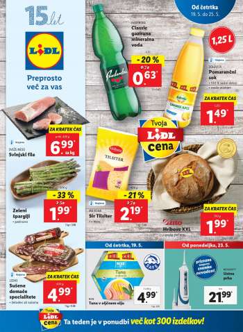 Lidl katalog - 19.05.2022 - 29.05.2022.