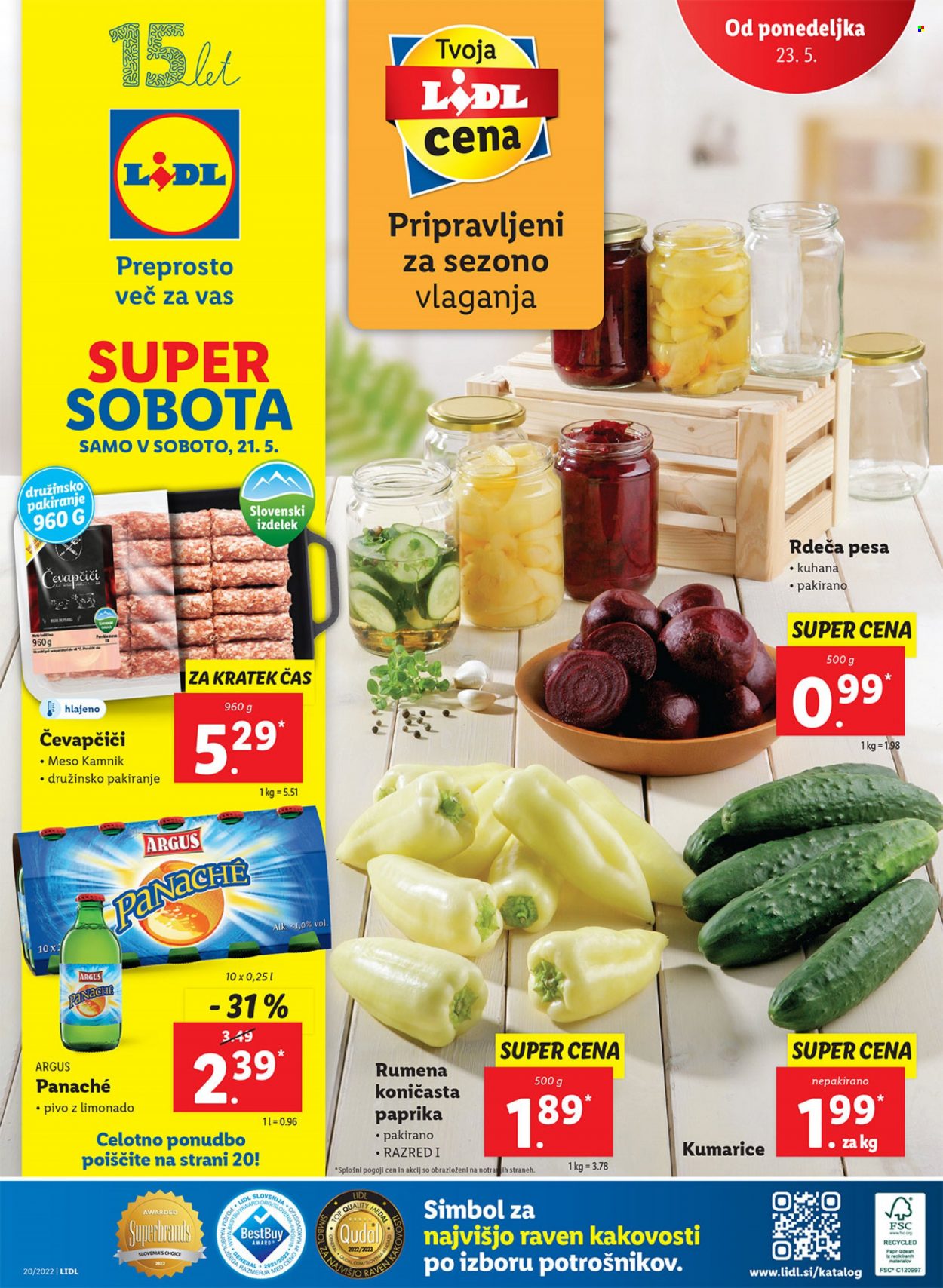 Lidl katalog - 19.5.2022 - 29.5.2022. Stran 40