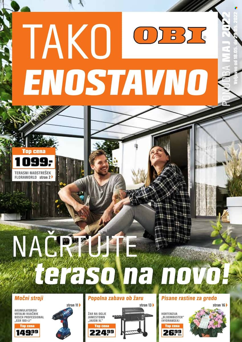 OBI katalog - 18.5.2022 - 29.5.2022. Stran 1