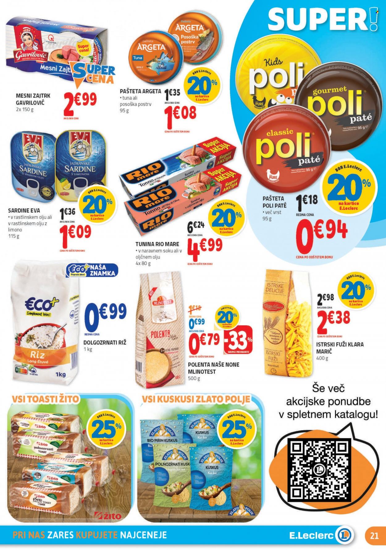 E.Leclerc katalog - 18.5.2022 - 28.5.2022. Stran 21