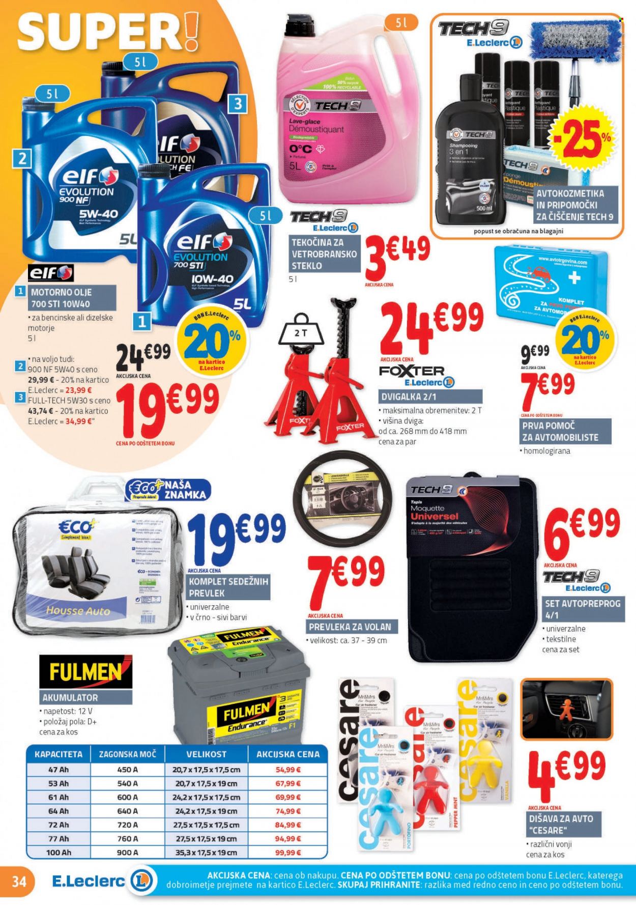 E.Leclerc katalog - 18.5.2022 - 28.5.2022. Stran 34
