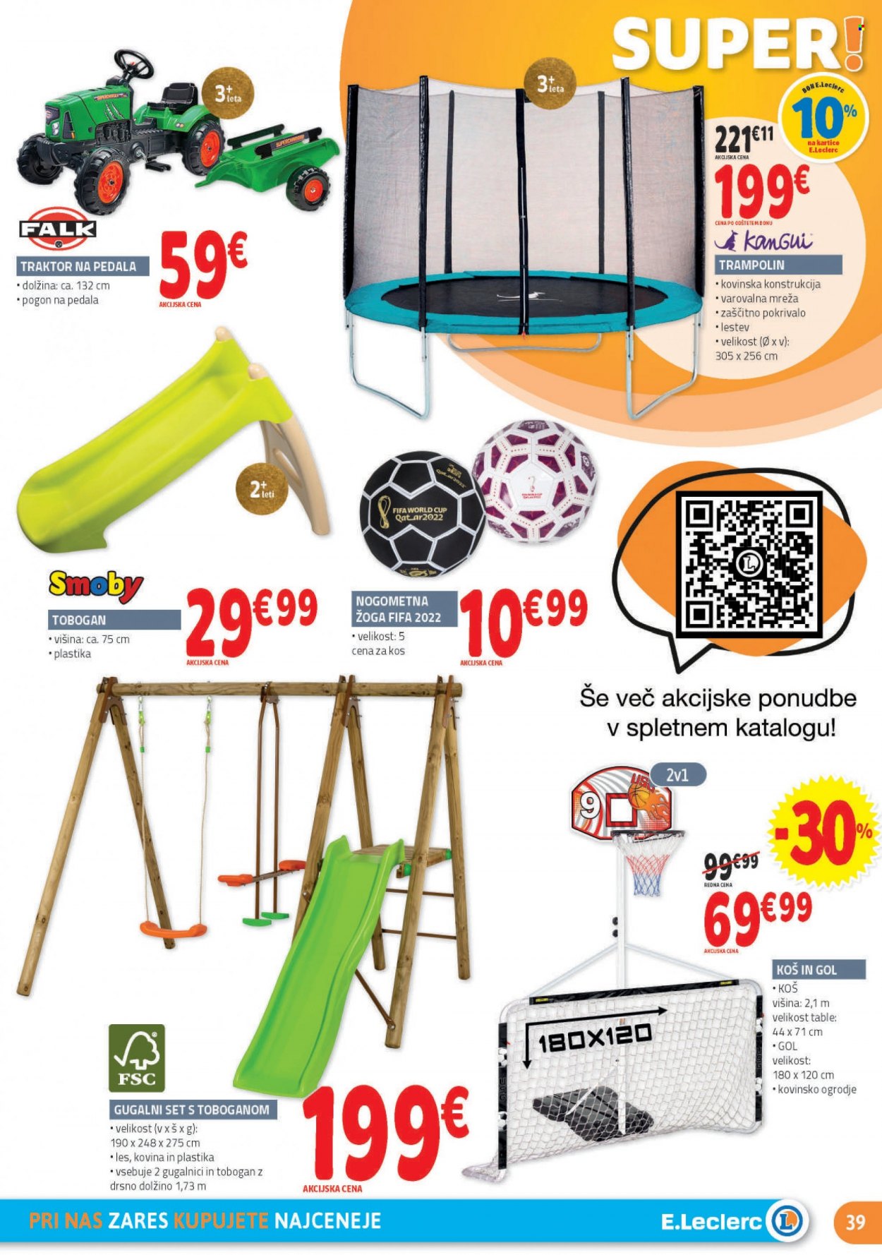 E.Leclerc katalog - 18.5.2022 - 28.5.2022. Stran 39
