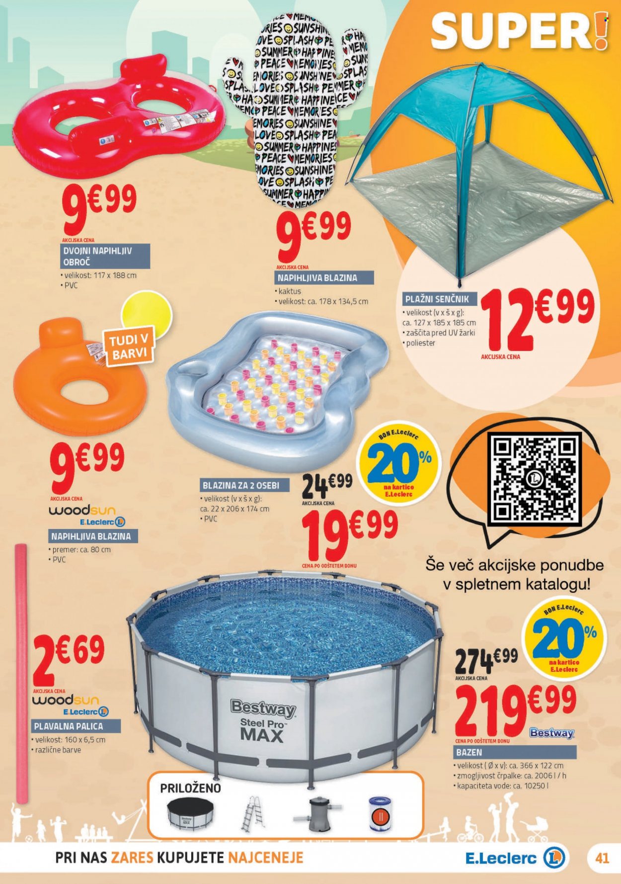 E.Leclerc katalog - 18.5.2022 - 28.5.2022. Stran 41