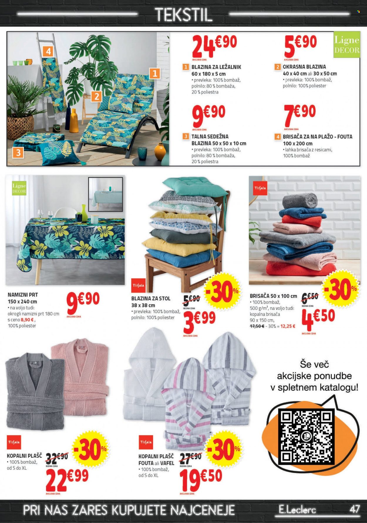 E.Leclerc katalog - 18.5.2022 - 28.5.2022. Stran 47