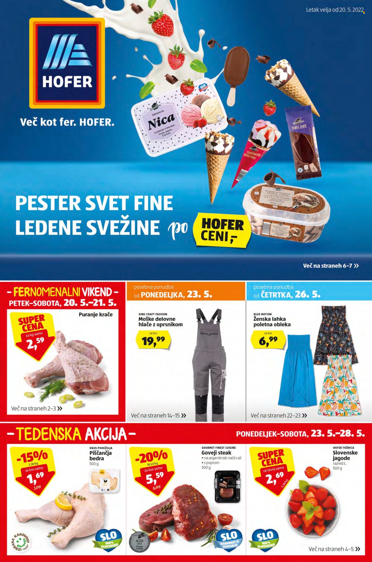 Hofer katalog - 20.5.2022 - 28.5.2022. Stran 1