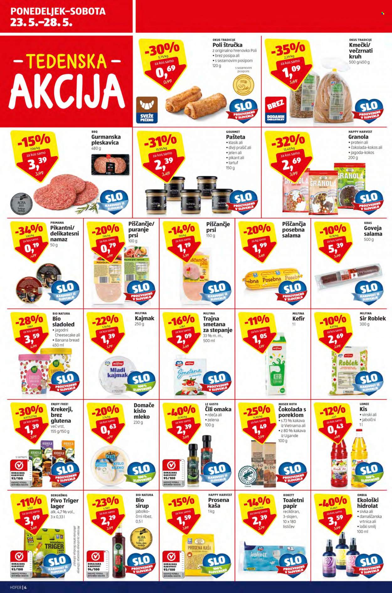 Hofer katalog - 20.5.2022 - 28.5.2022. Stran 4