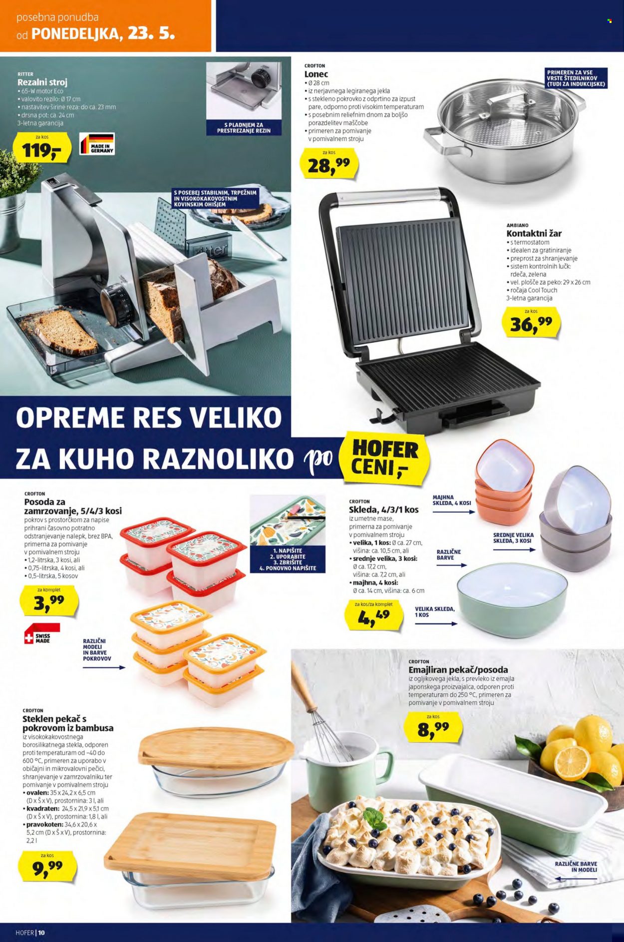 Hofer katalog - 20.5.2022 - 28.5.2022. Stran 10