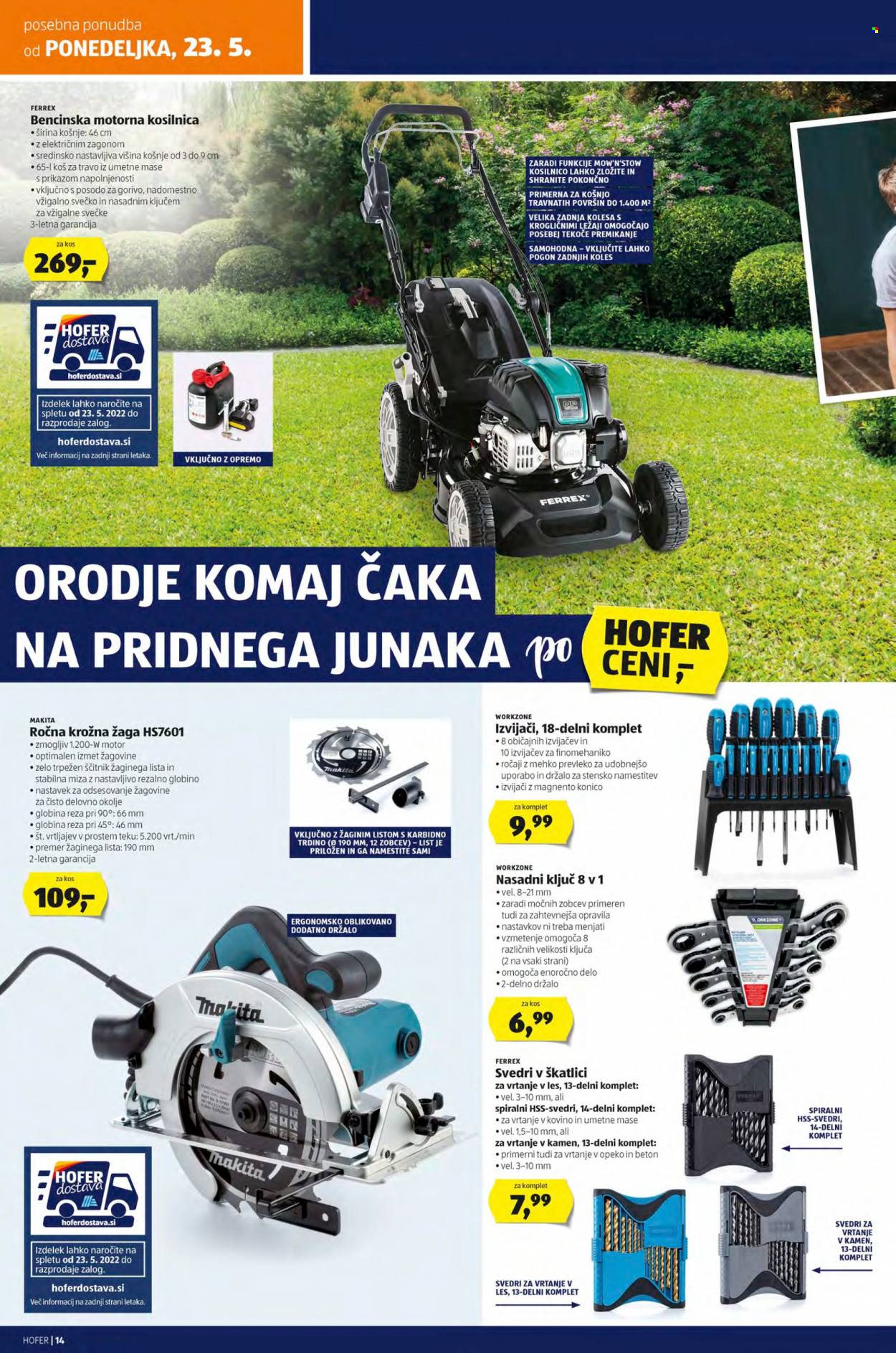Hofer katalog - 20.5.2022 - 28.5.2022. Stran 14