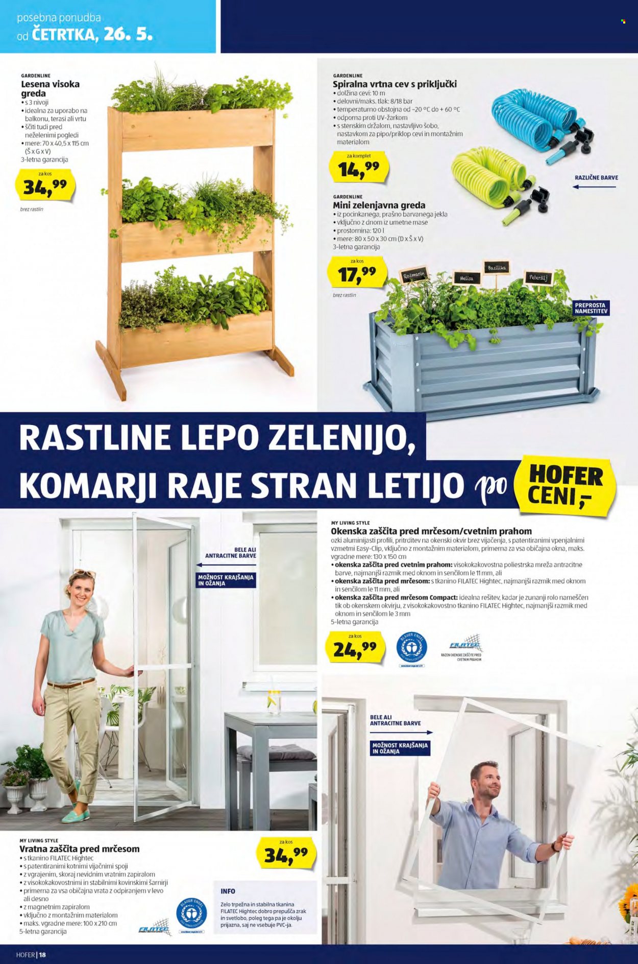 Hofer katalog - 20.5.2022 - 28.5.2022. Stran 18