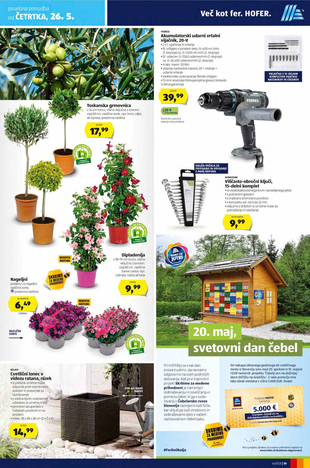 Hofer katalog - 20.5.2022 - 28.5.2022. Stran 19