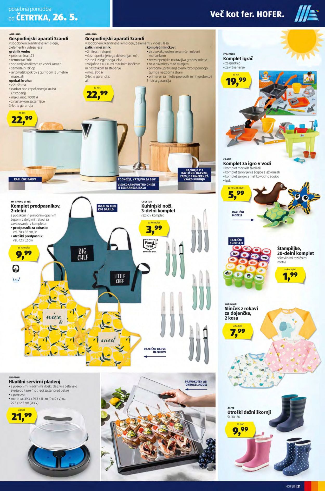 Hofer katalog - 20.5.2022 - 28.5.2022. Stran 21