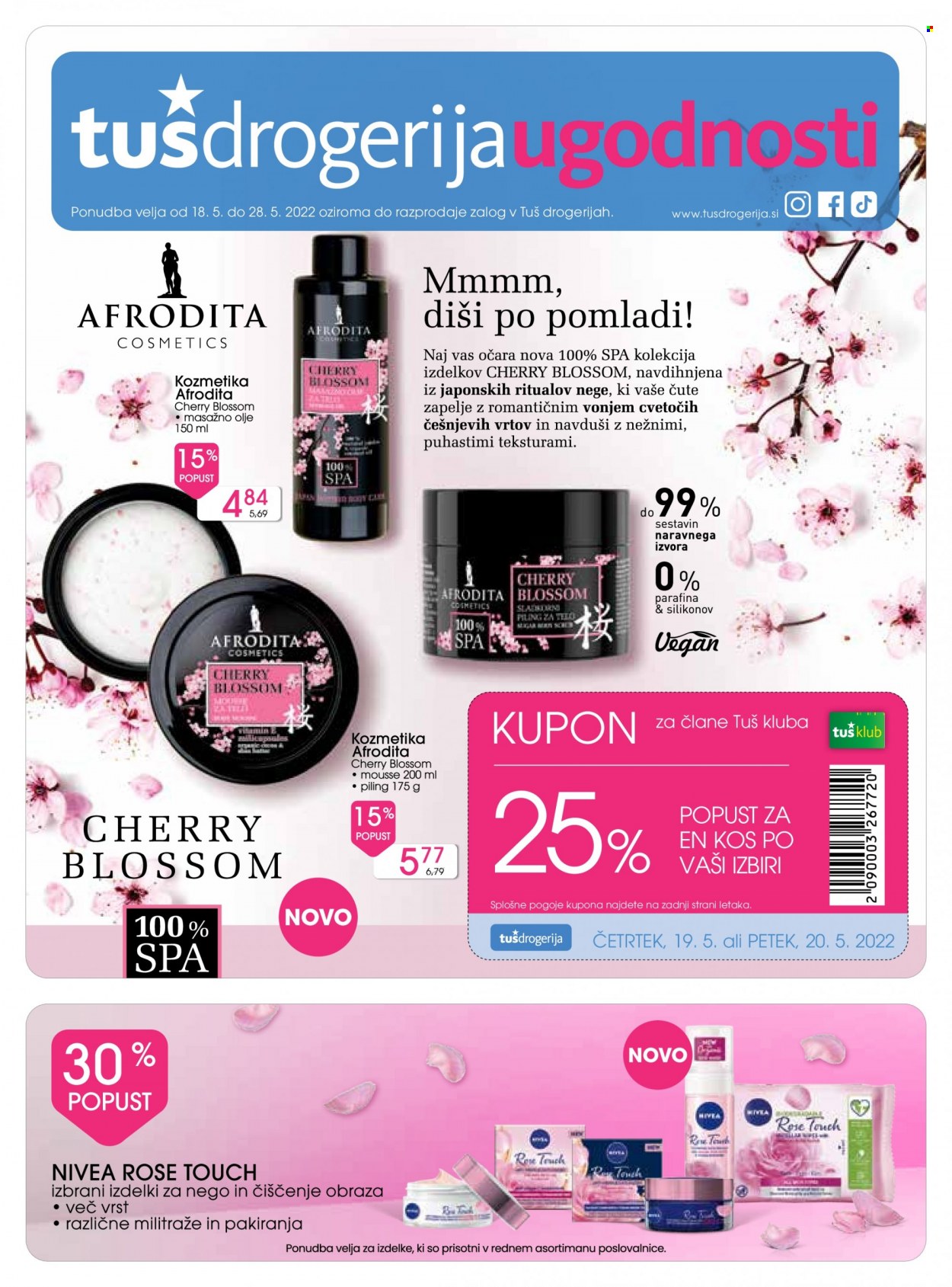 Tuš Drogeria katalog - 18.5.2022 - 28.5.2022. Stran 1