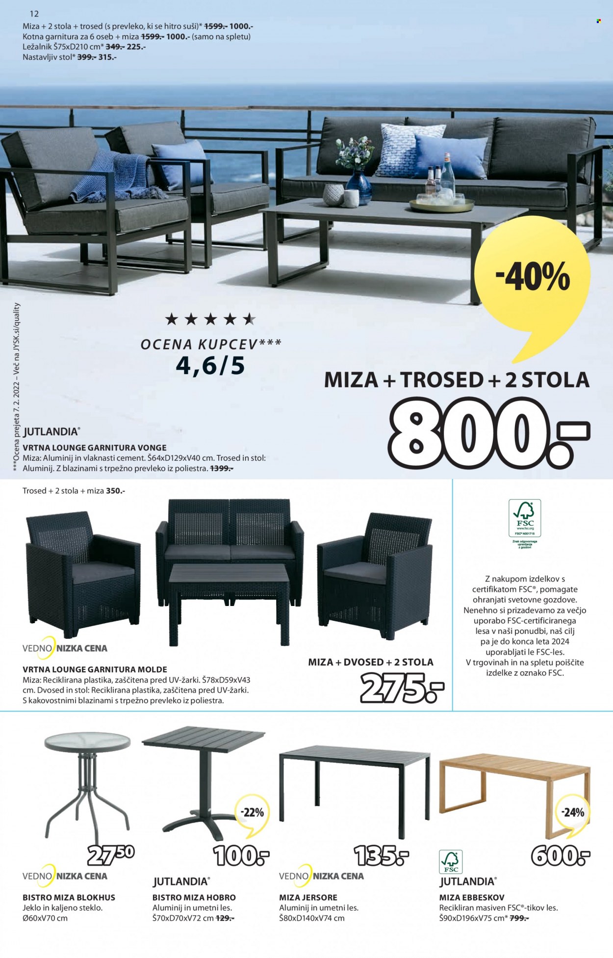 JYSK katalog - 19.5.2022 - 1.6.2022. Stran 12