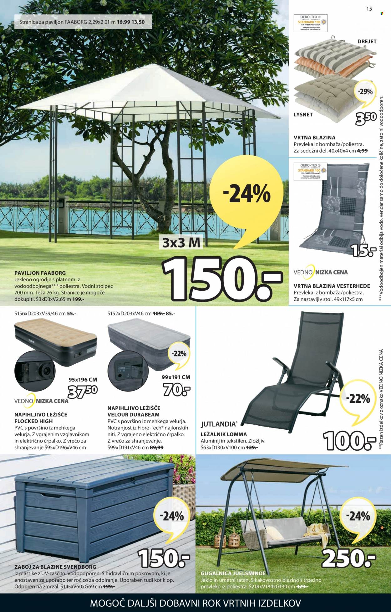 JYSK katalog - 19.5.2022 - 1.6.2022. Stran 15