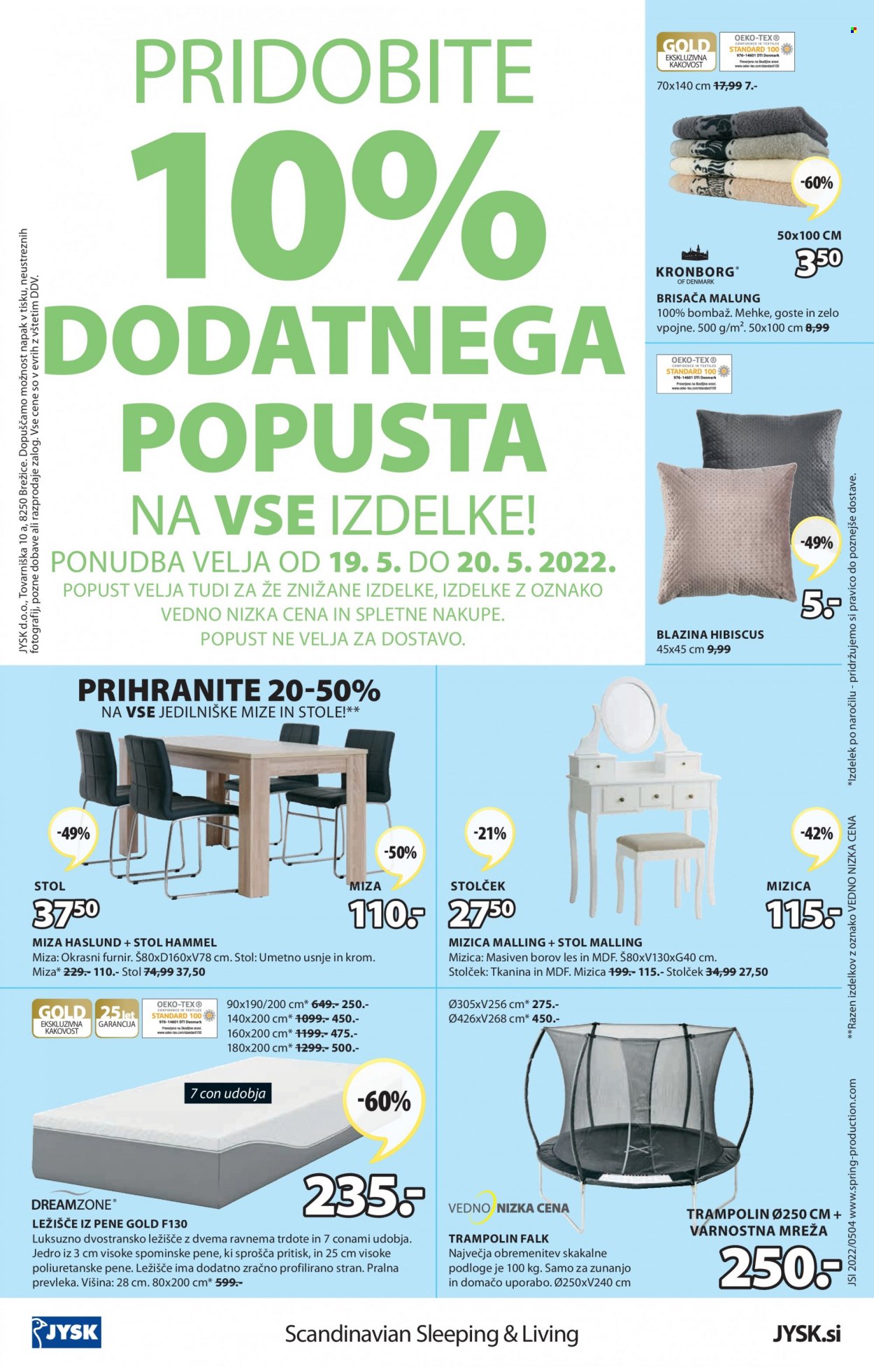 JYSK katalog - 19.5.2022 - 1.6.2022. Stran 16