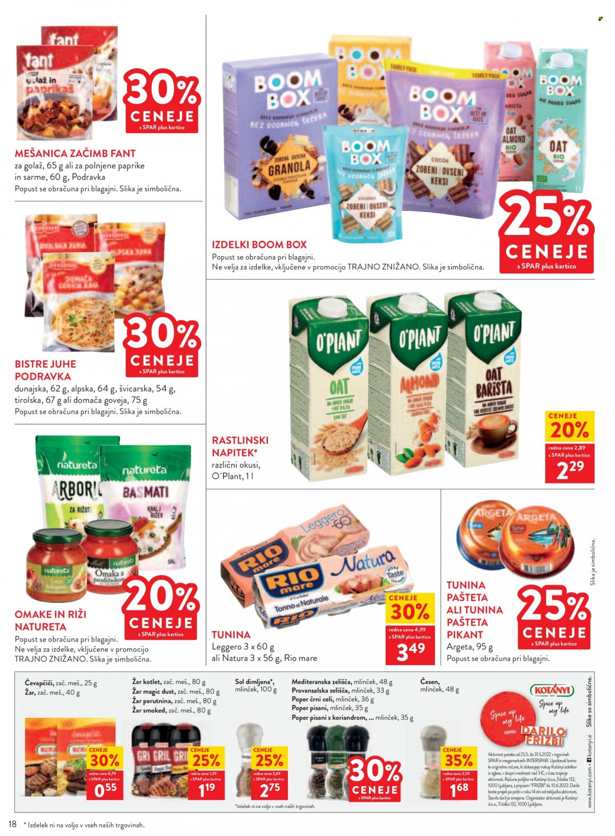 SPAR katalog - 25.5.2022 - 31.5.2022. Stran 18