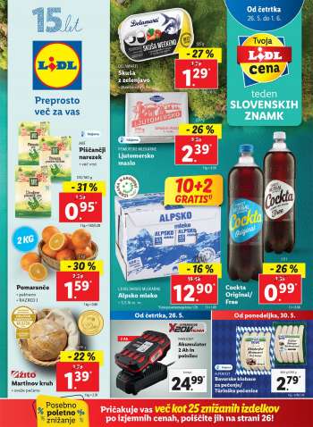 Lidl katalog - 26.05.2022 - 05.06.2022.